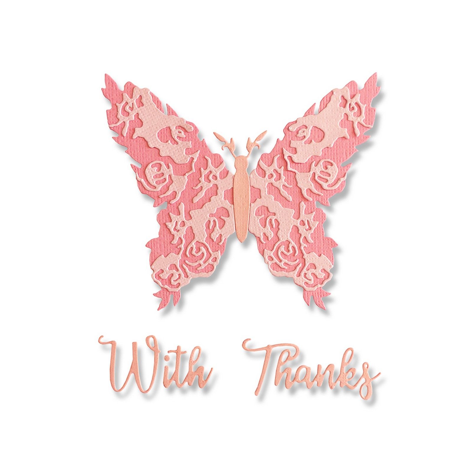 Sizzix • Thinlits Die Set 5pcs With Thanks by Jen Long