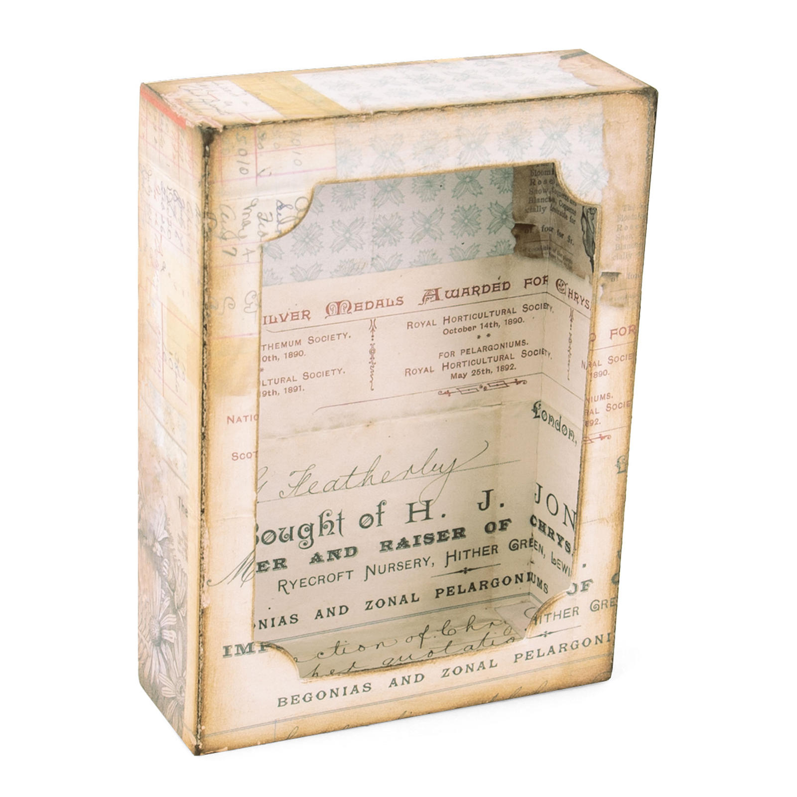 Sizzix • Tim Holtz Bigz XL Stanzschablone W/Framelits Stanzform Curio Box
