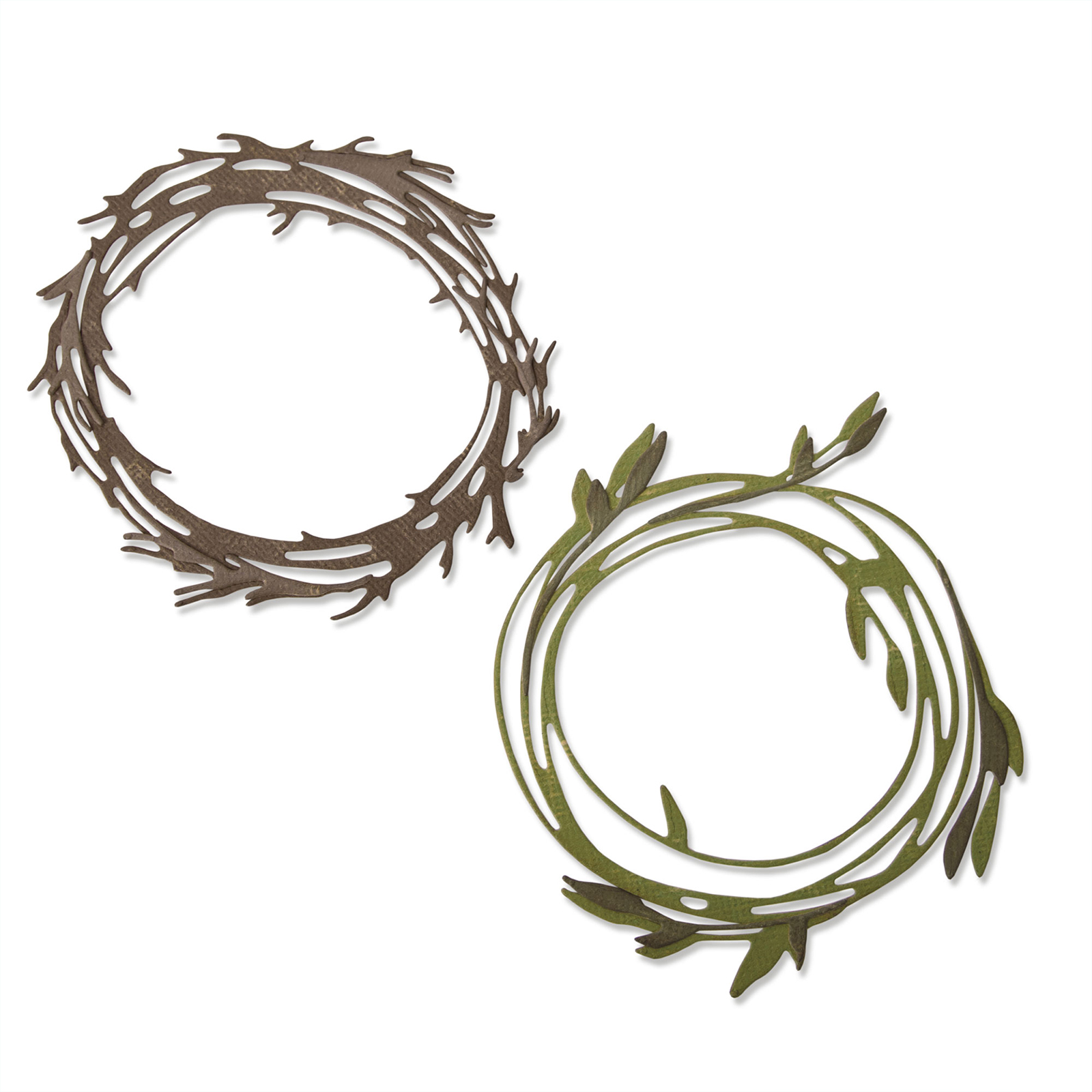 Sizzix • Thinlits die set Funky wreath