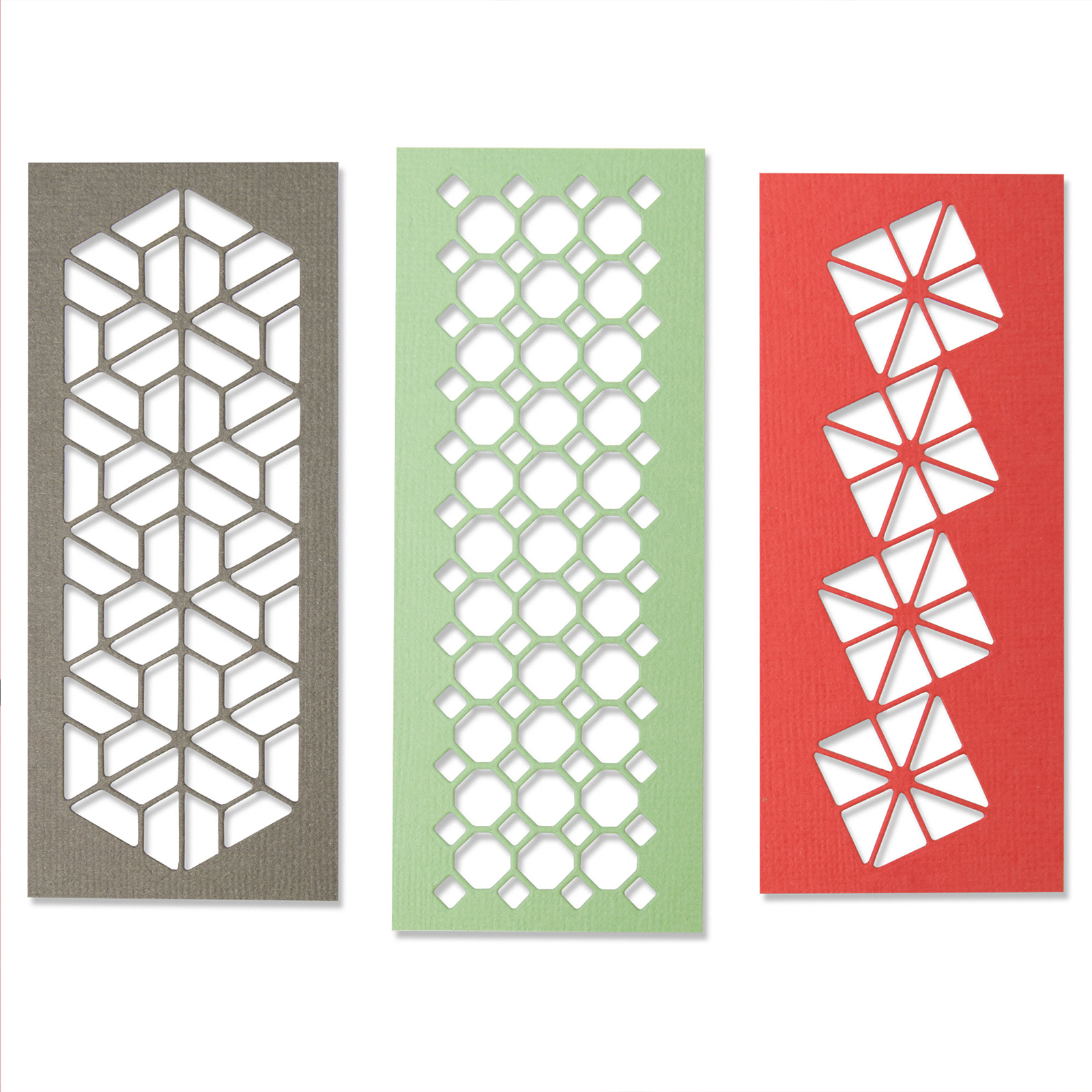 Sizzix • Thinlits Stanzformen-Set 3PK Geo Trio von Sharon Drury