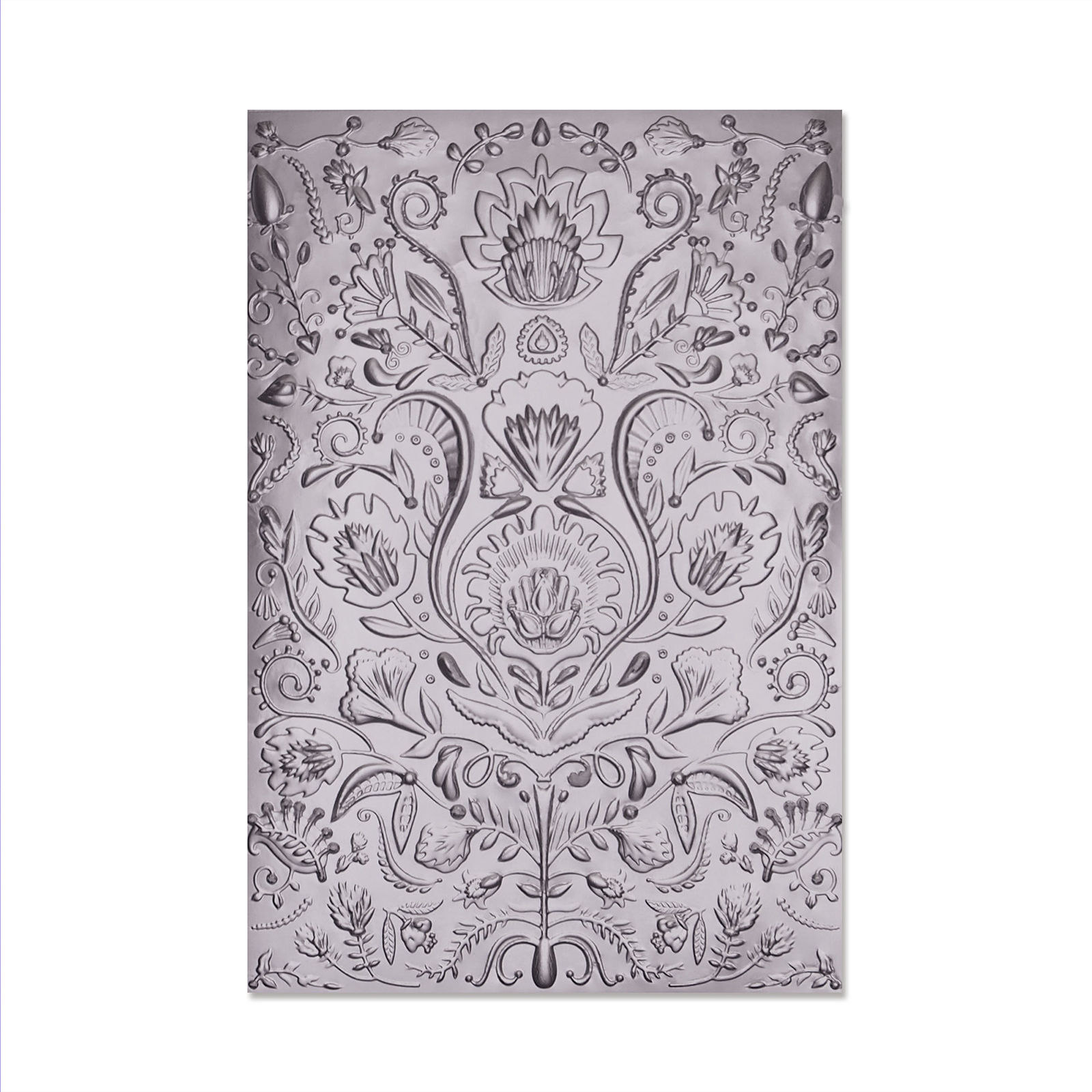 Sizzix • 3D Textured impressions embossing folder Folk doodle