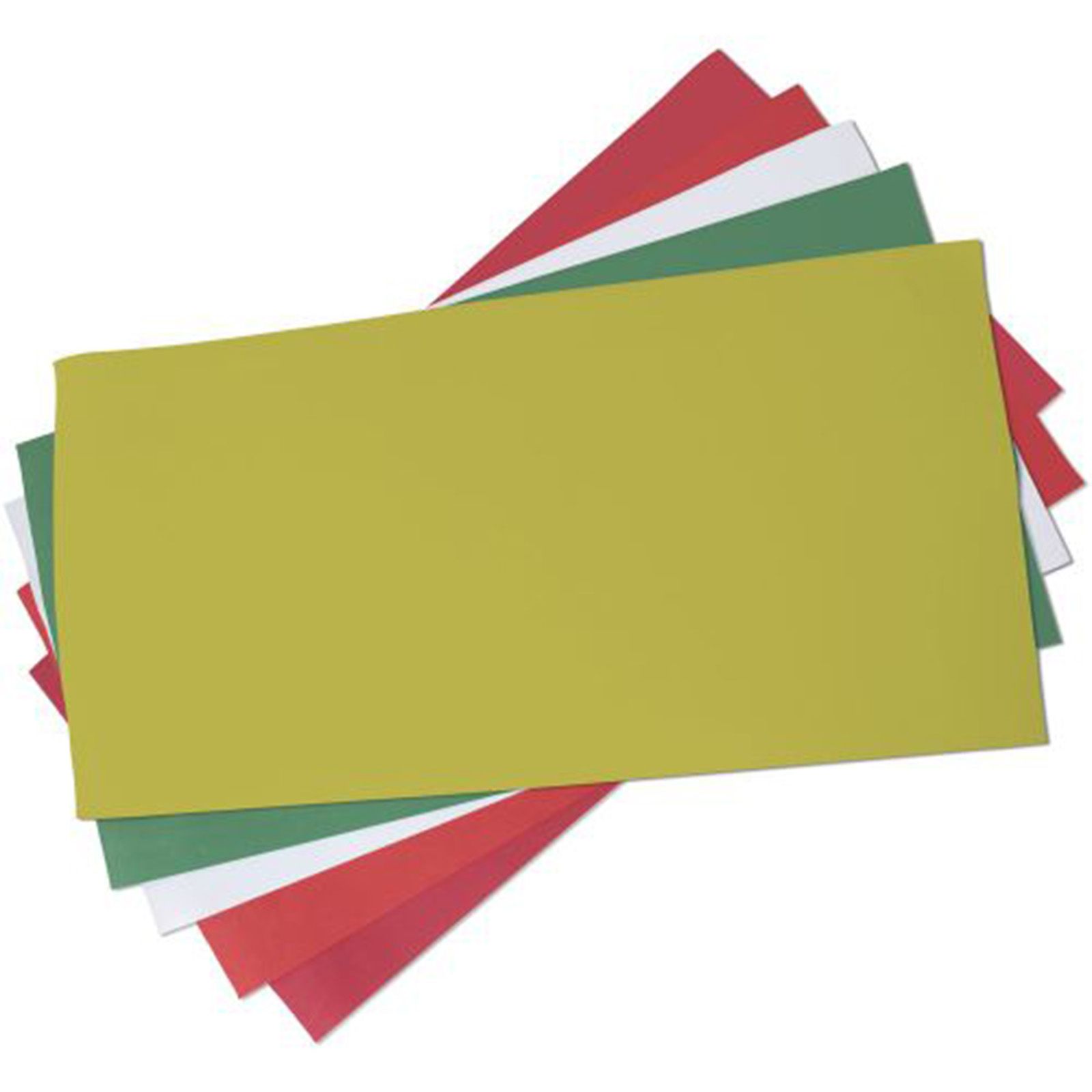 Sizzix • Surfacez Sculpting Foam 30,5 x 61 cm, festlich, 5 Bögen
