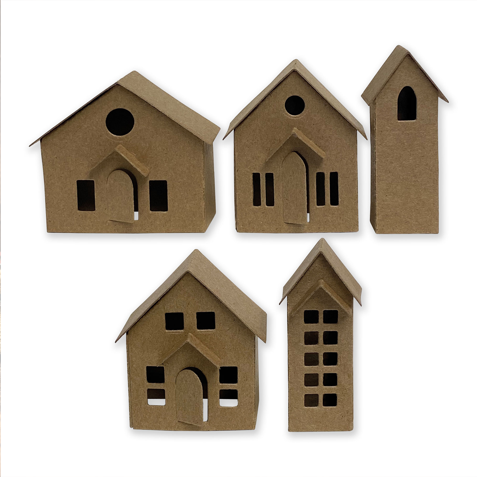 Sizzix • Tim Holtz Thinlits Stanzschablonen Paper Village 16pcs