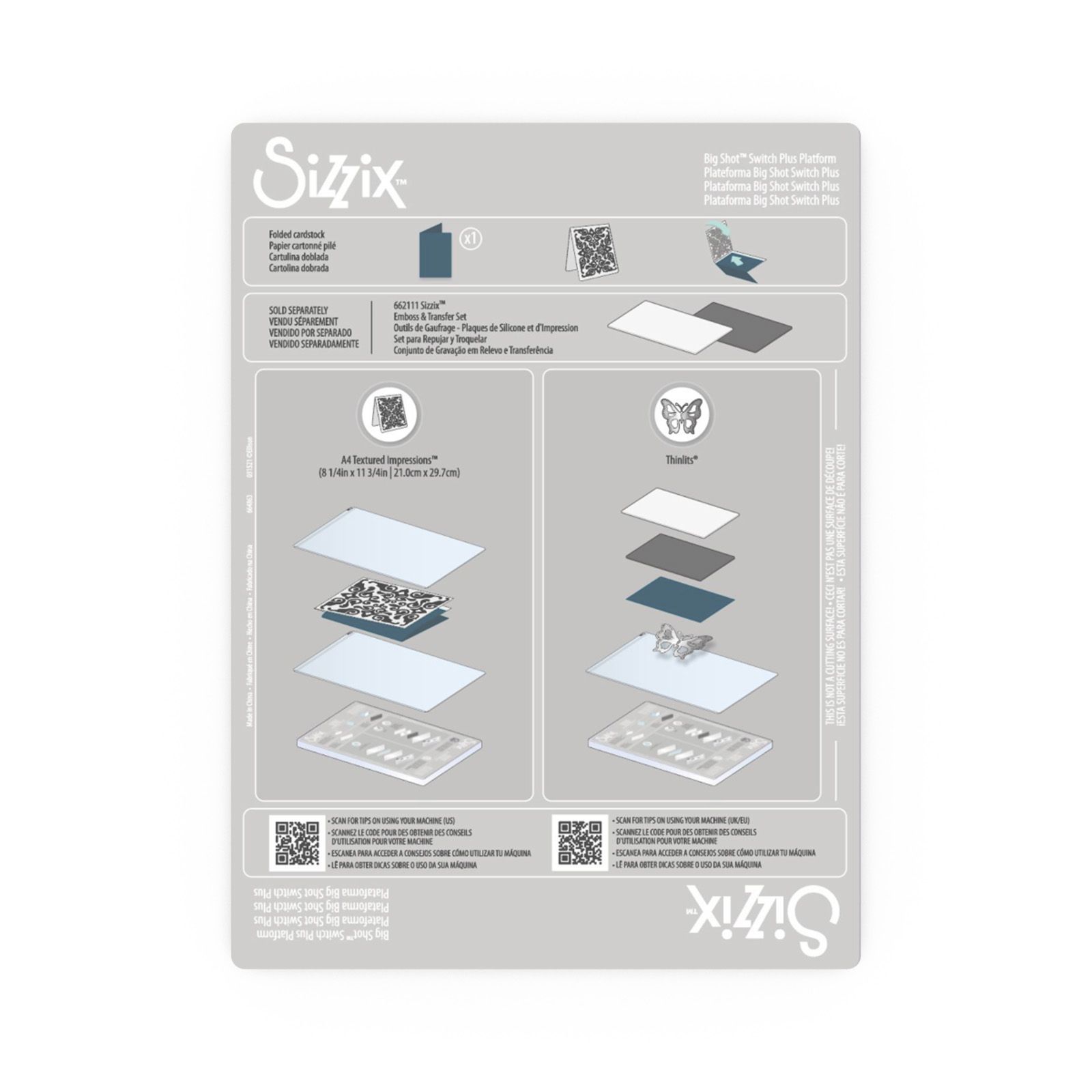 Sizzix • Big Shot Switch Plus Accessory Platform, Standard