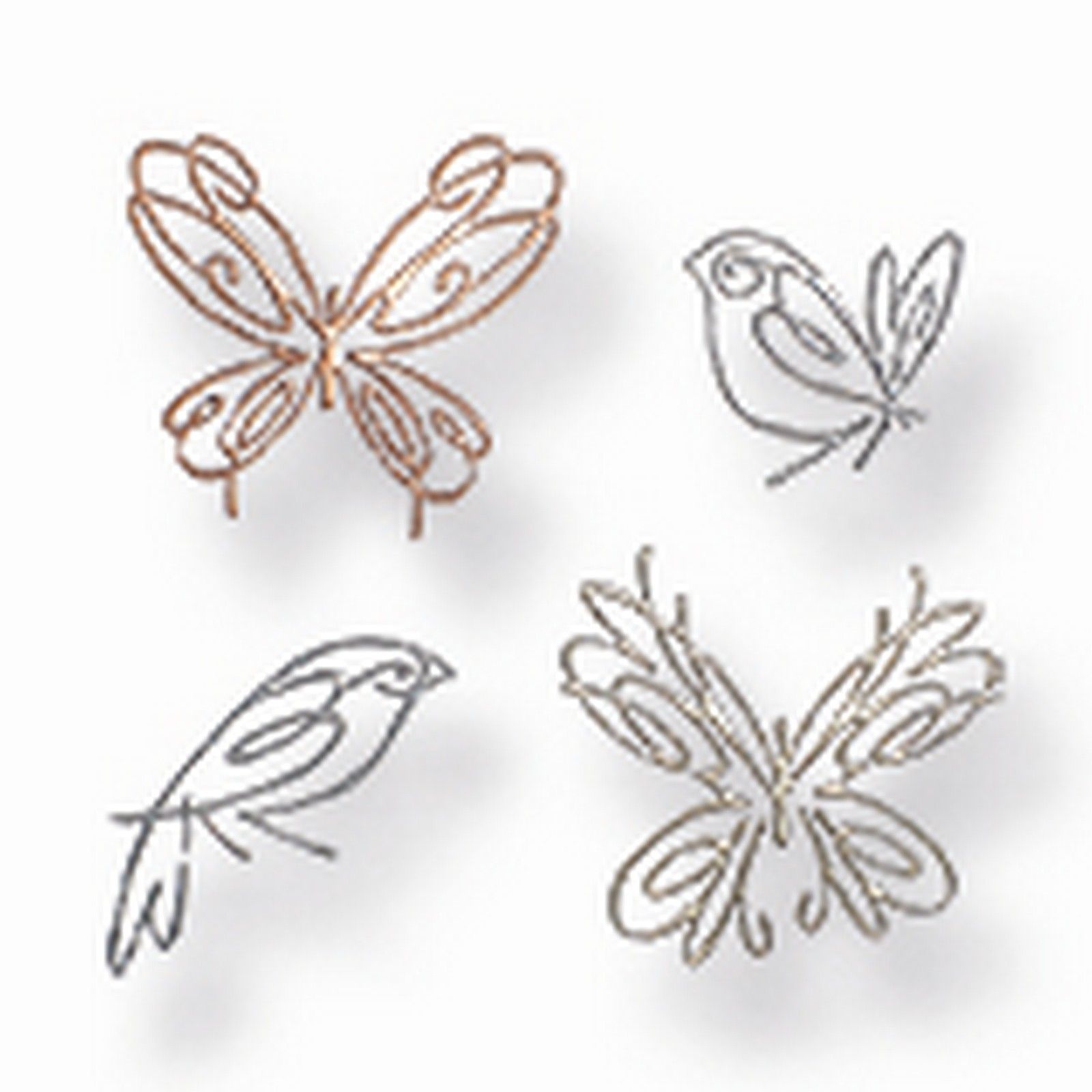 Sizzix • Thinlits Die Set 4pcs Flight of Fancy by Pete Hughes