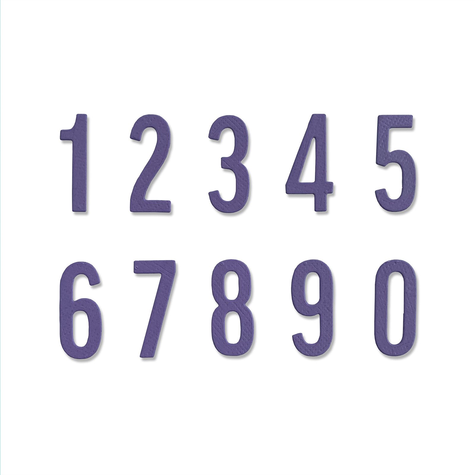 Sizzix • Thinlits Die Set 10PK Bold Numbers de Alison Williams