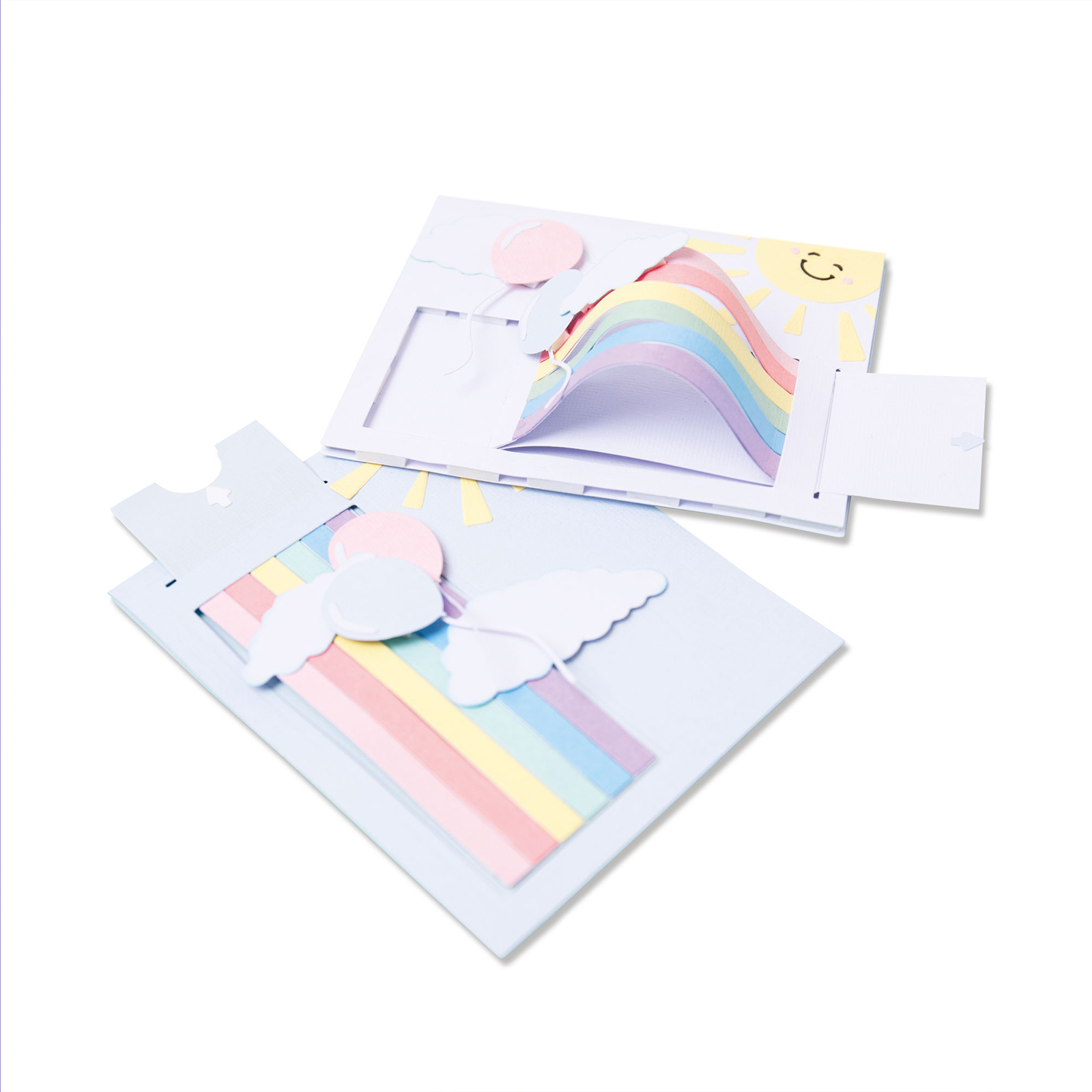 Thinlits Die Set 13PK Rainbow Slider Card par Georgie Evans