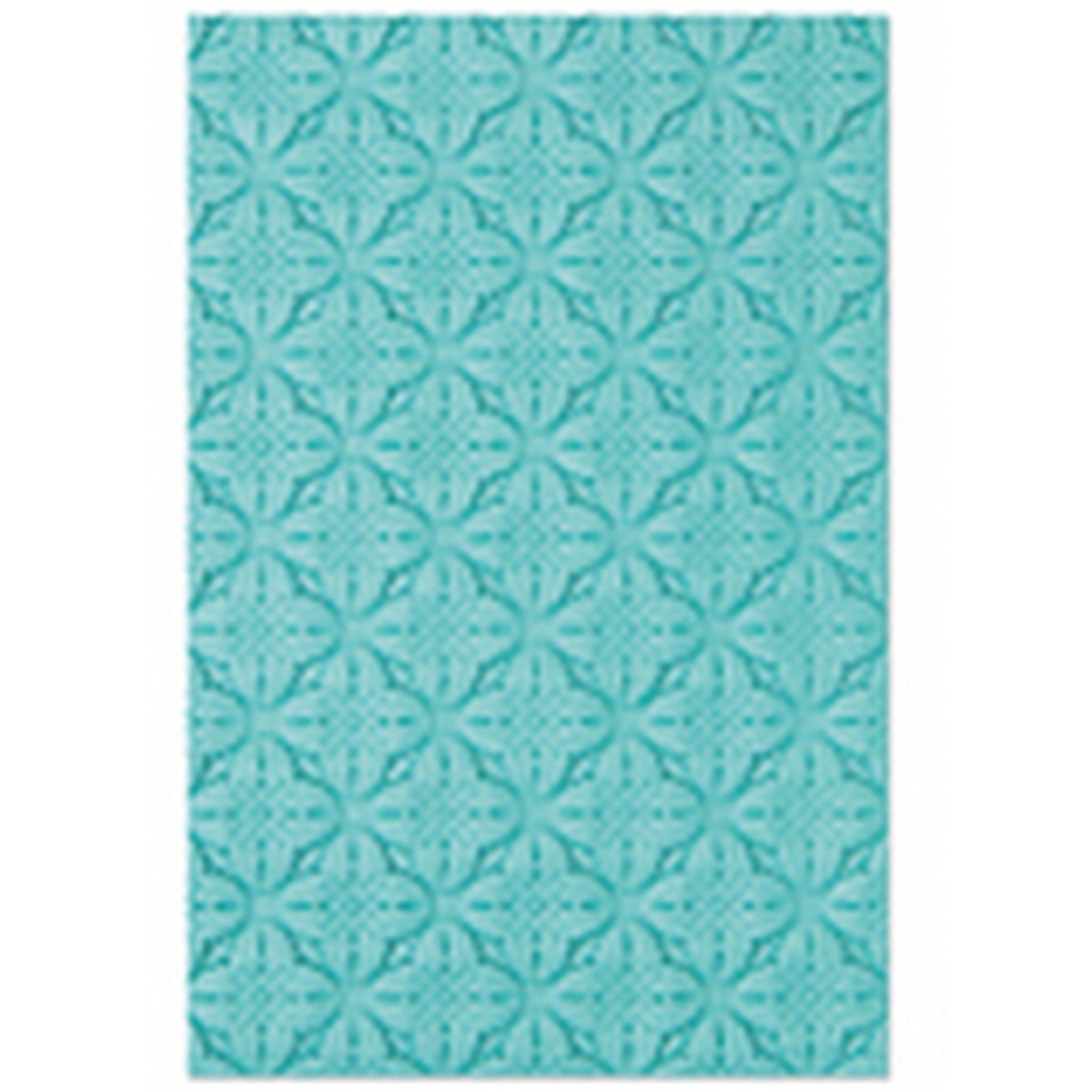 Sizzix • 3-D Textured Impressions Embossing Folder Floral Pillows