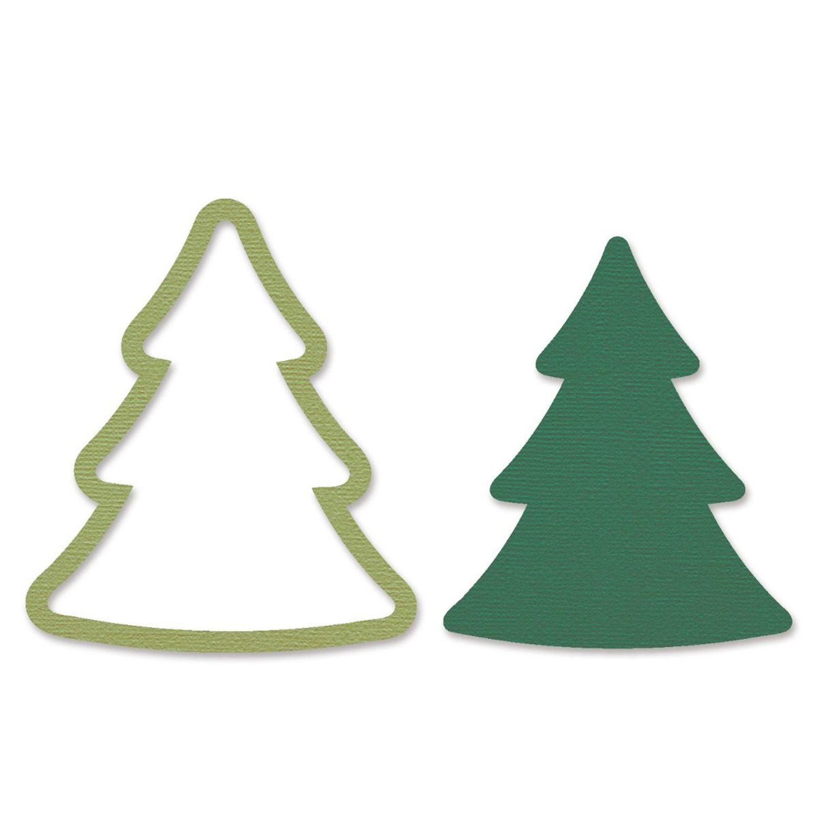 Sizzix • Framelits Juego de troqueles 2PK Árbol