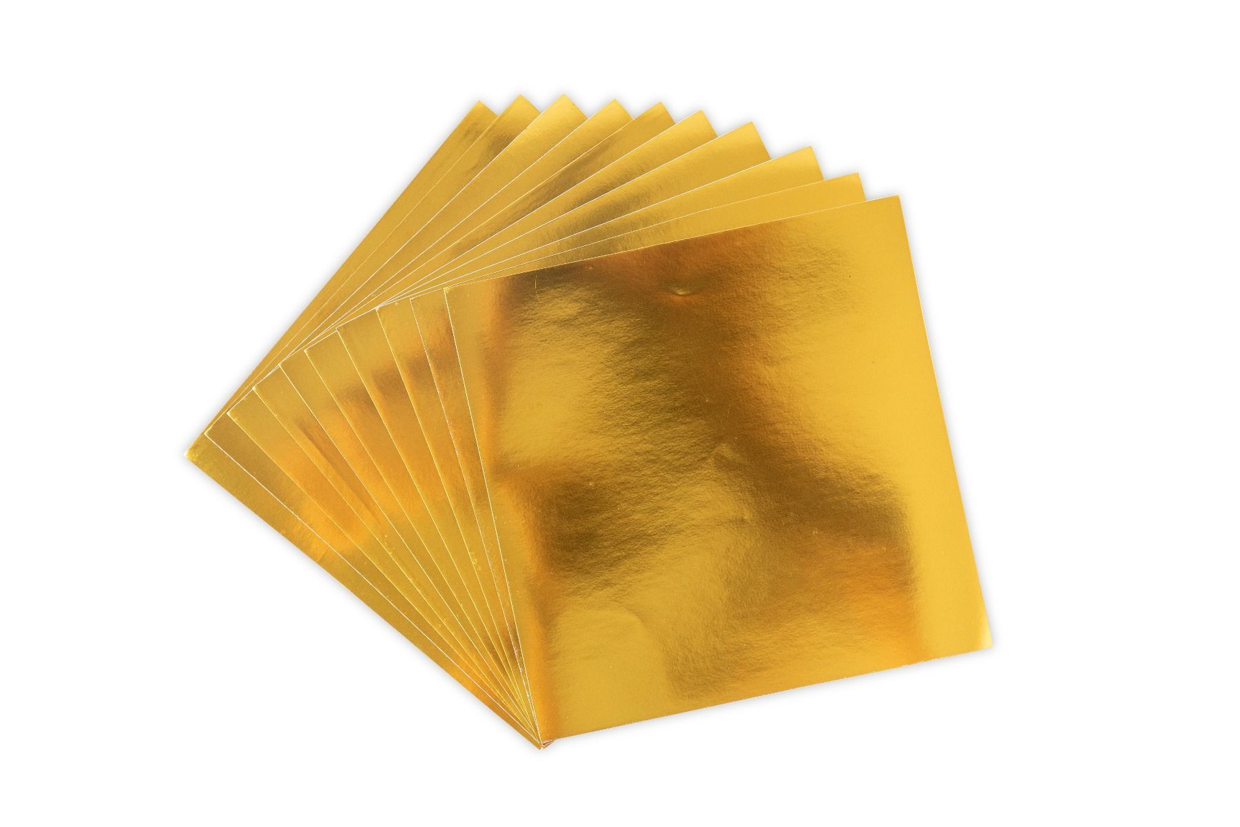 Sizzix • Surfacez Aluminium Metal Sheets 6" x 6" Gold 10PK
