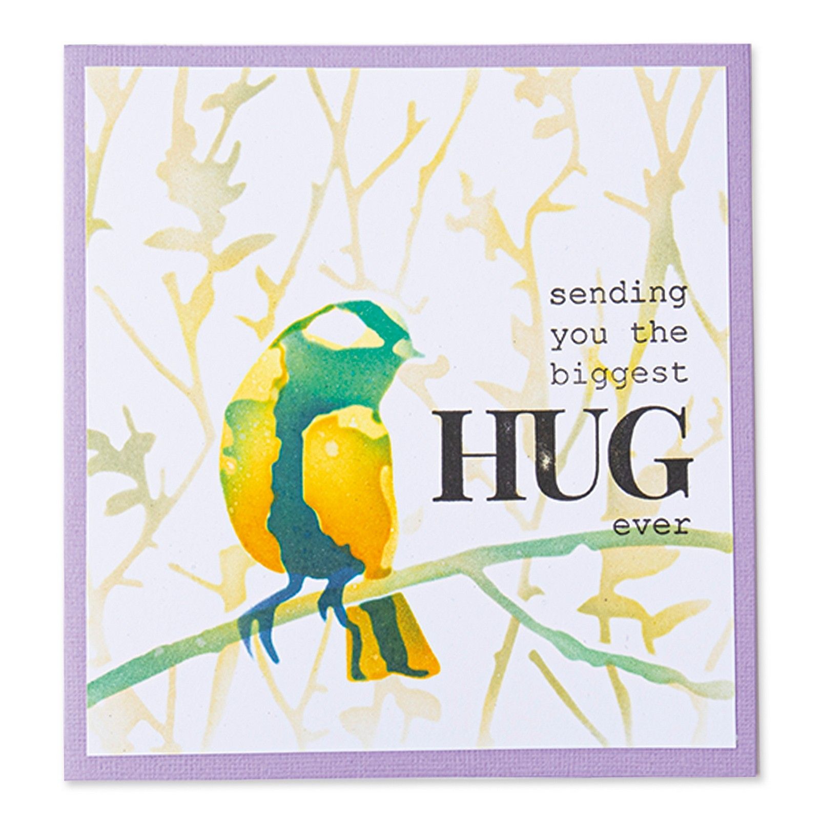 Sizzix • Layered Stencils Bird & Branches 4pièces