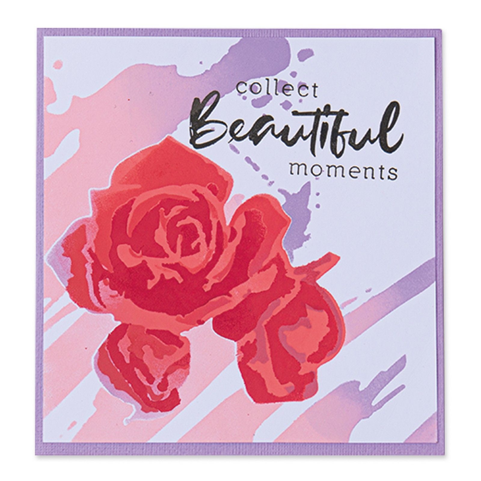 Sizzix • Layered Stencils Watercolor Roses 4pièces