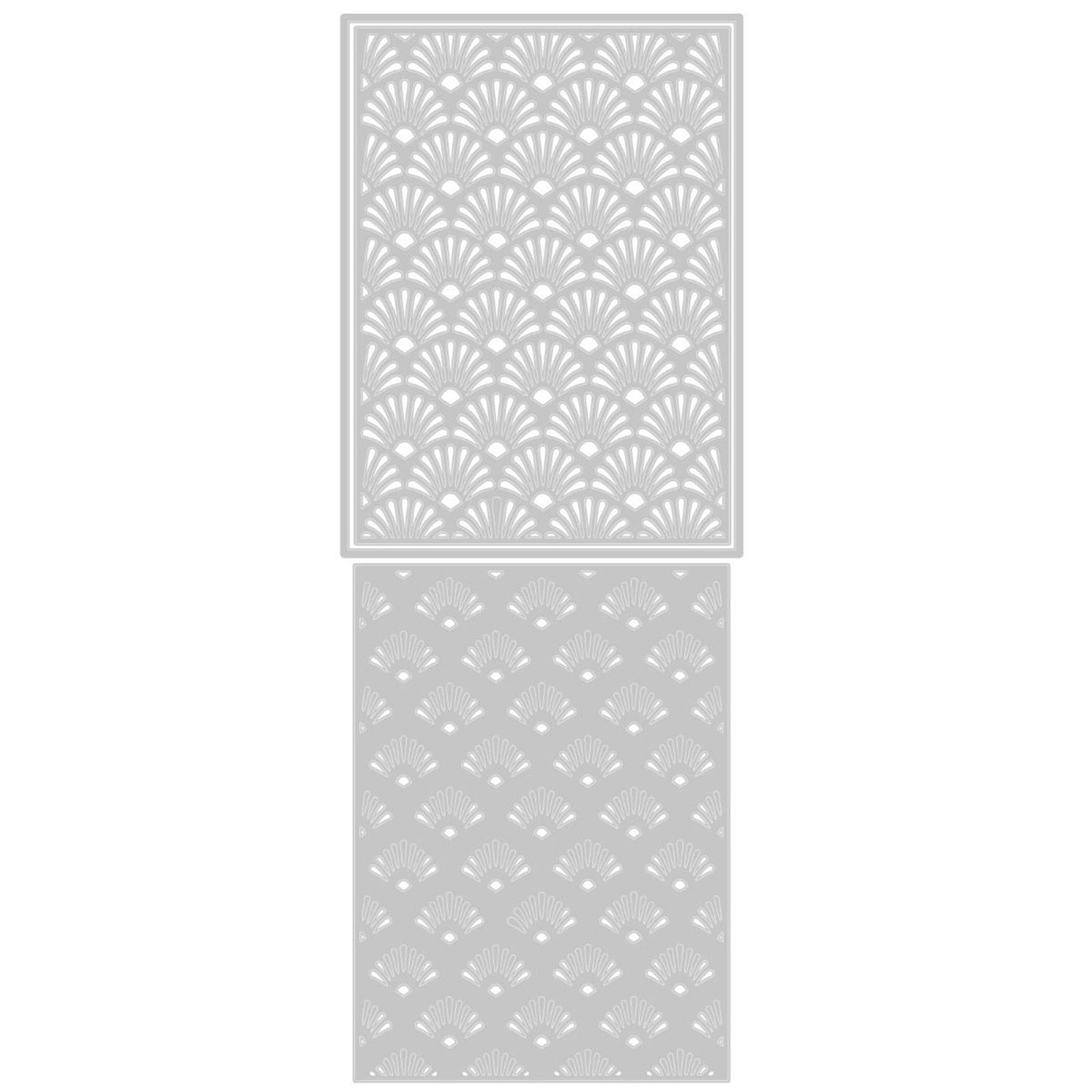 Sizzix • Thinlits Die Set 3PK Layered Geo Shells von Jessica Scott