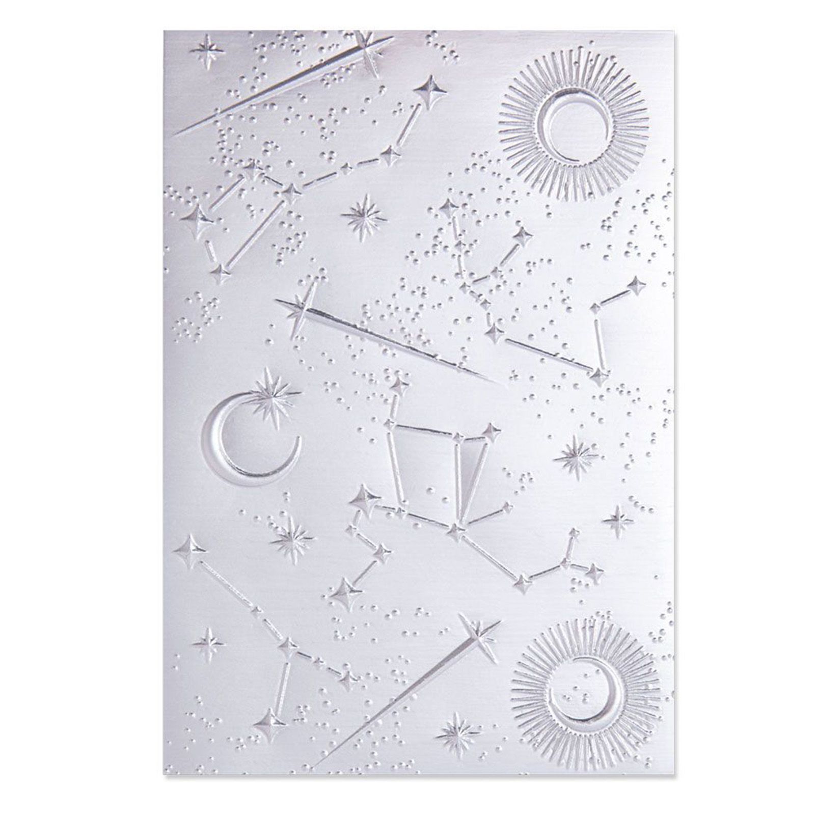 Sizzix • Carpeta de grabado en relieve con impresiones texturizadas en 3D Starscape de Kath Breen