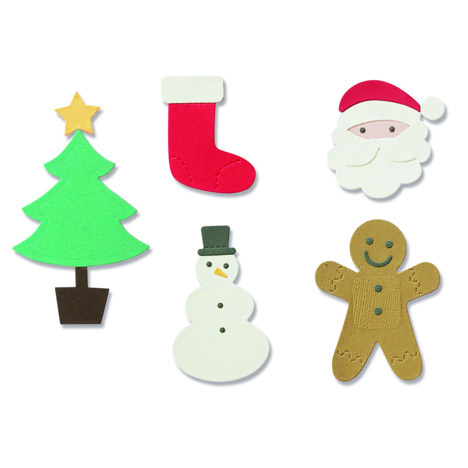 Sizzix • Thinlits Die Set 13PK Formes de Noël de base par Debi Potter