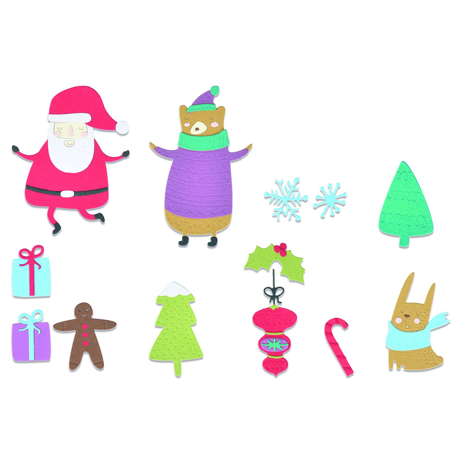 Sizzix • Thinlits Die Set 11PK Doodle Christmas by Olivia Rose