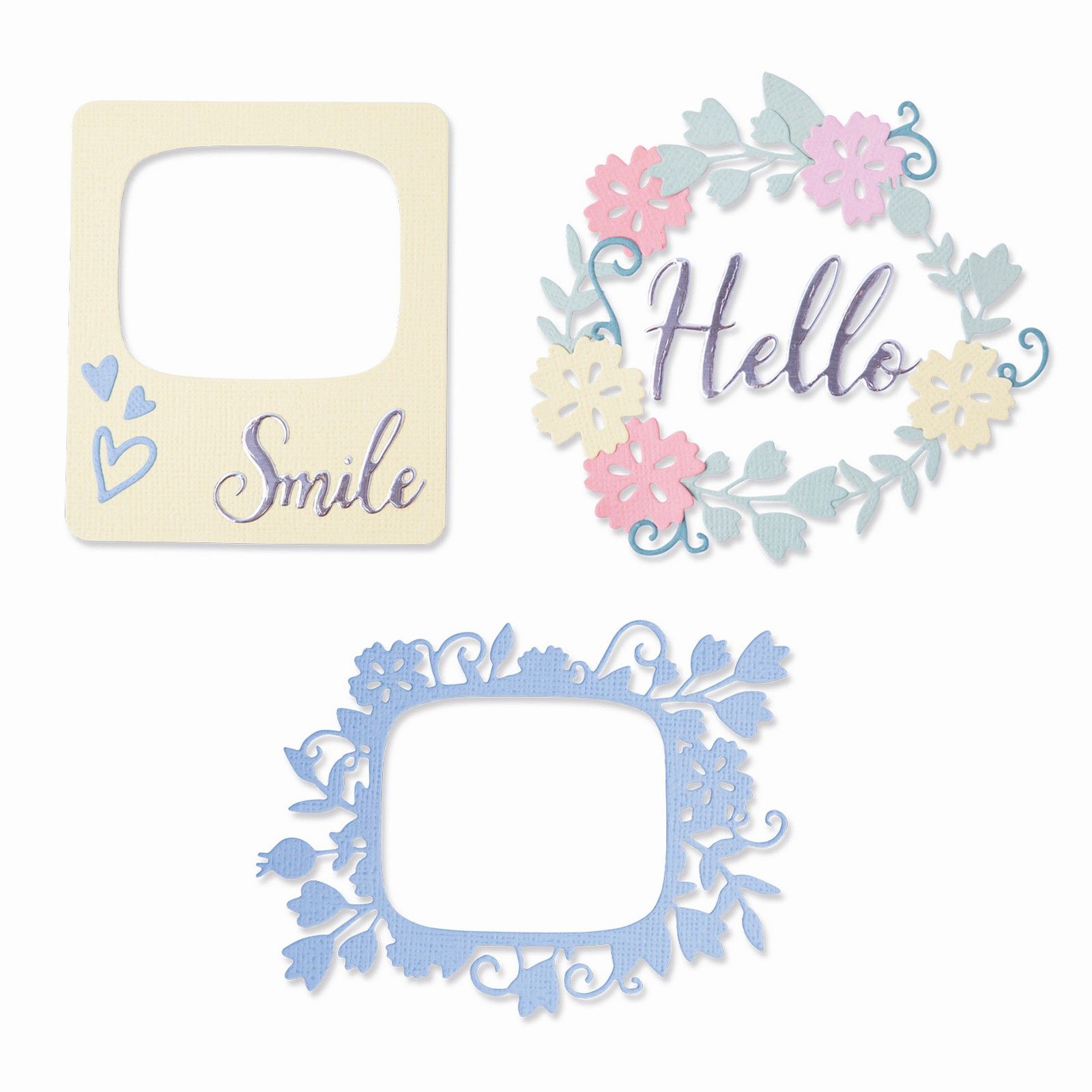 Sizzix • Juego de troqueles Thinlits, 15 unidades, marcos de fotos redondeados de Lisa Jones