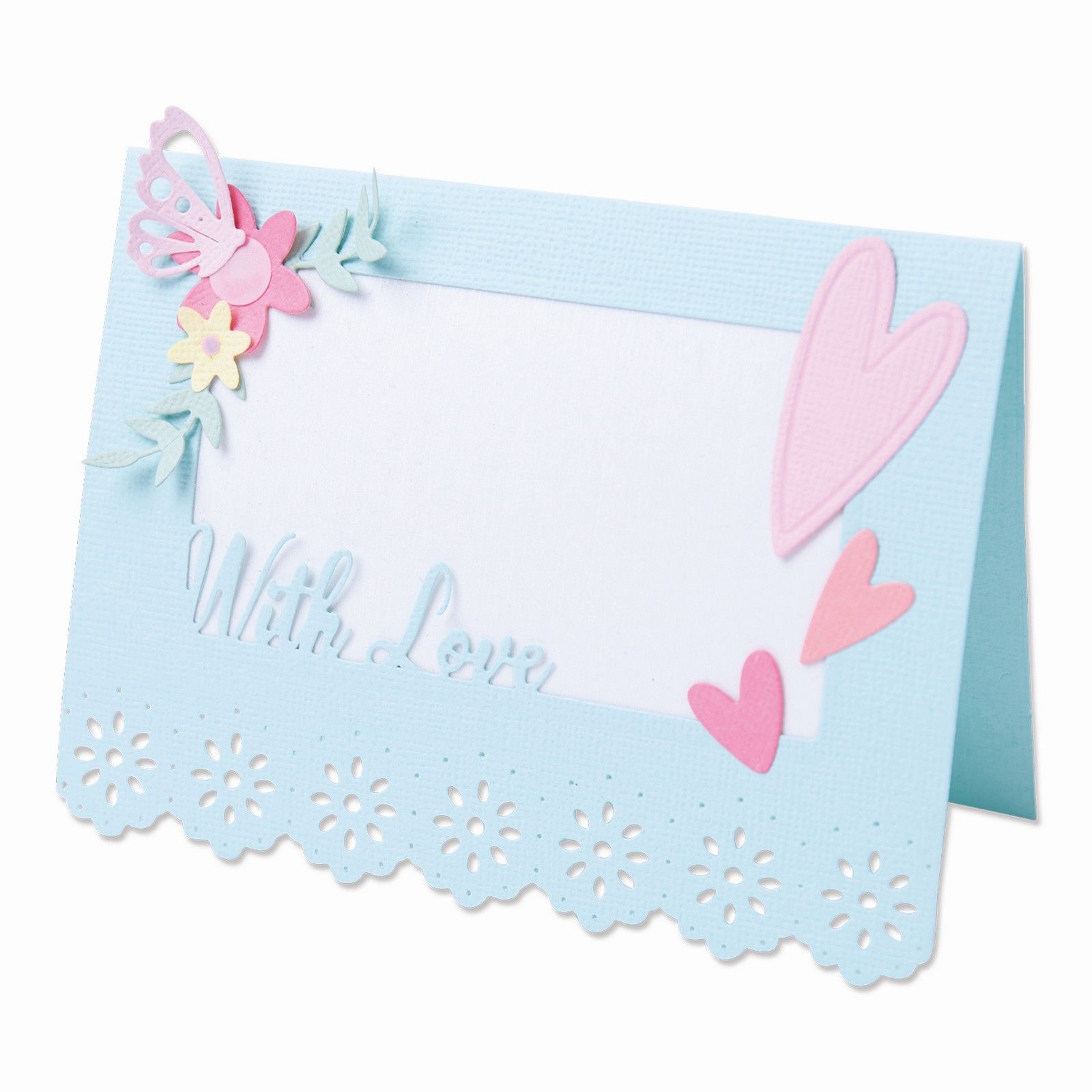 Sizzix • Thinlits Die Set 11PK Lace Card Base von Olivia Rose