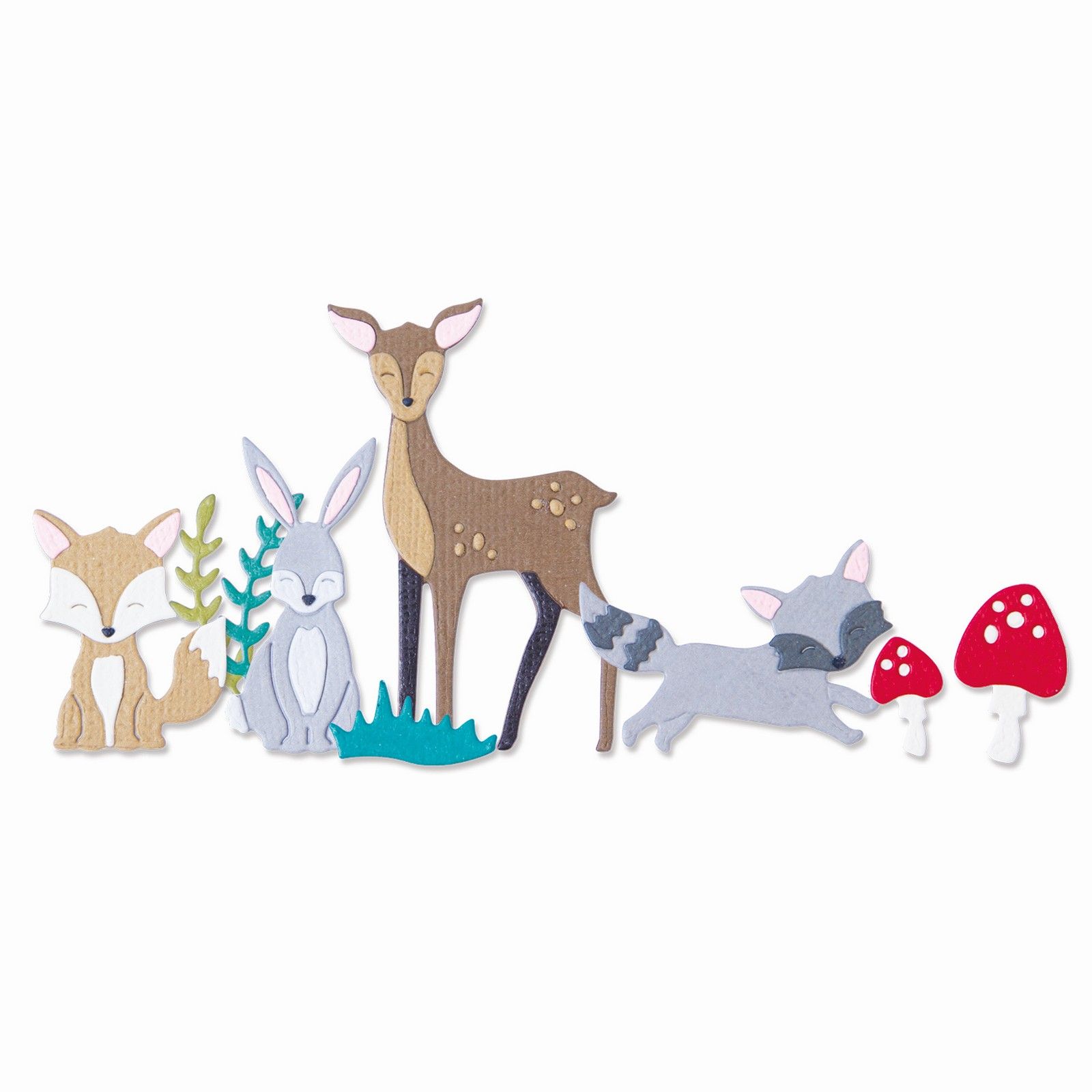 Sizzix • Set di Fustelle Thinlits 8 pezzi Woodland Nature di Lisa Jones