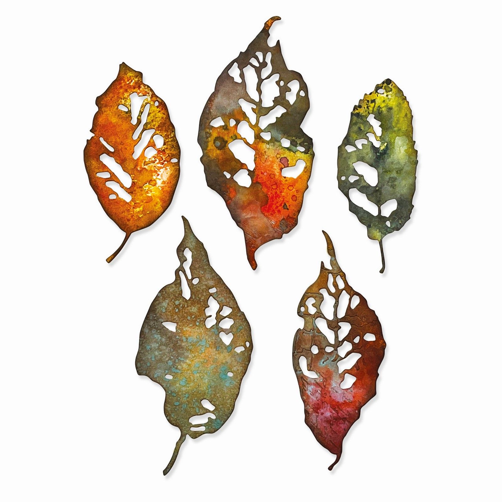 Sizzix • Die Set 5pcs Leaf Fragments by Tim Holtz