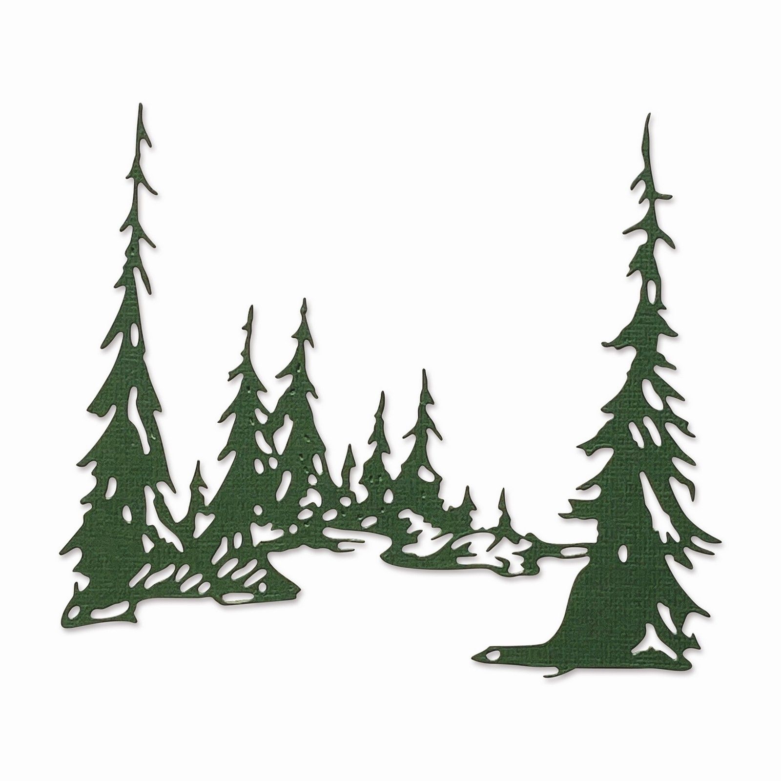 Sizzix • Thinlits Die Tall Pines de Tim Holtz