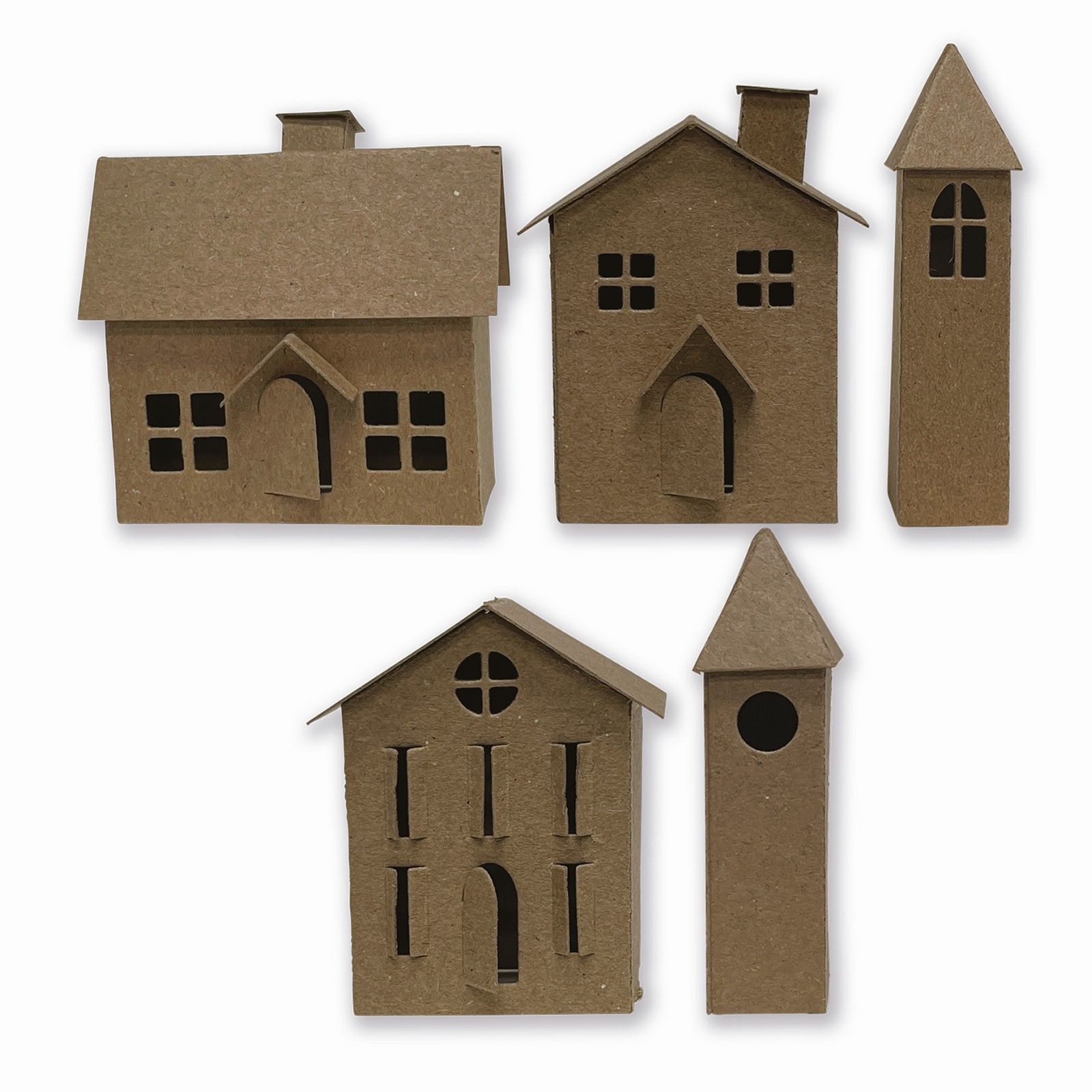 Sizzix • Tim Holtz Thinlits Die Set Paper Village #2 21pcs