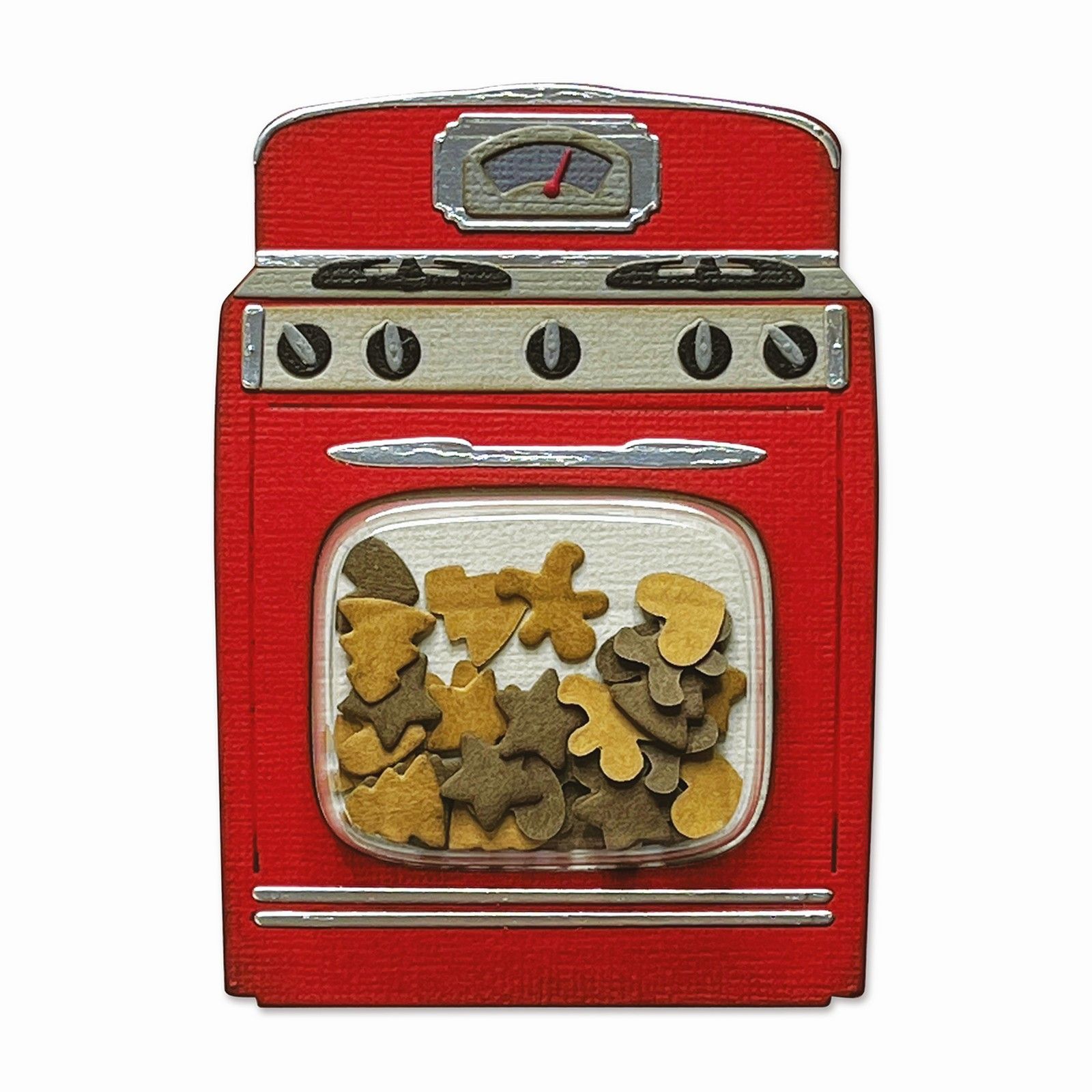 Sizzix • Thinlits Die Set 12PK Retro Oven von Tim Holtz