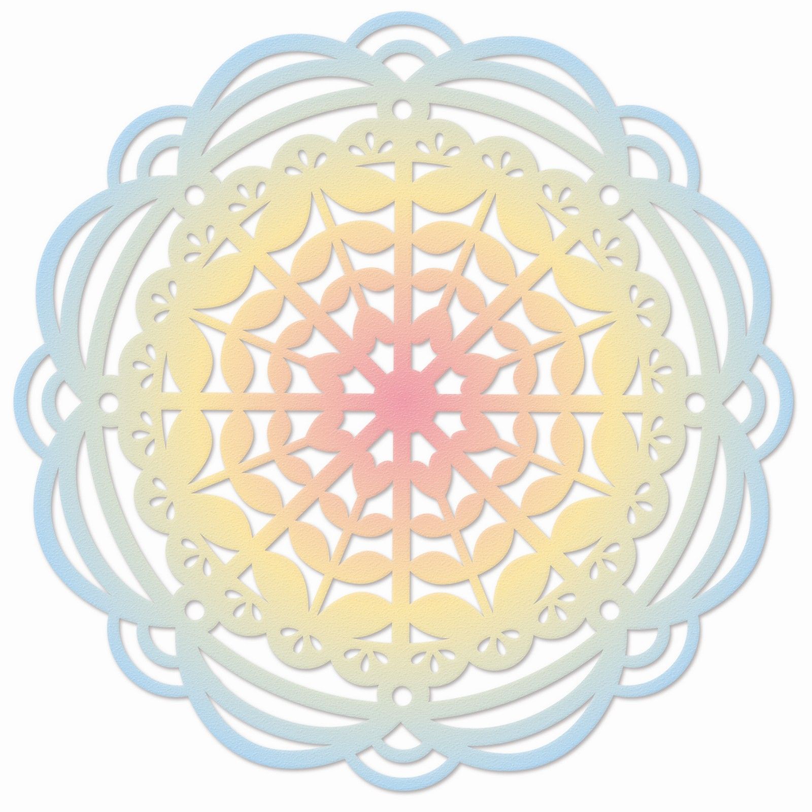 Sizzix • Thinlits Die Herz-Mandala von Eileen Hull