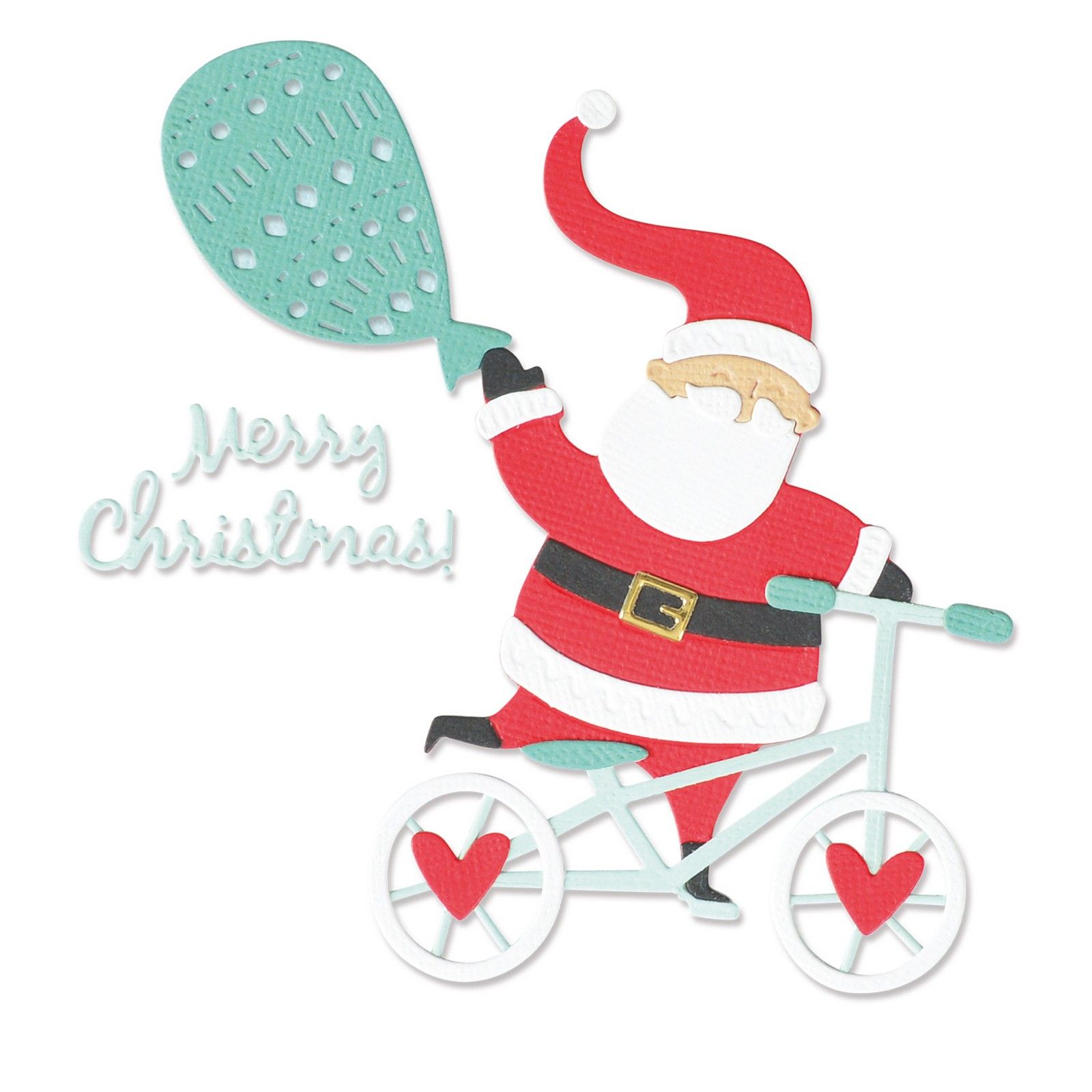 Sizzix • Thinlits Fustella da Taglio Santa's Bike