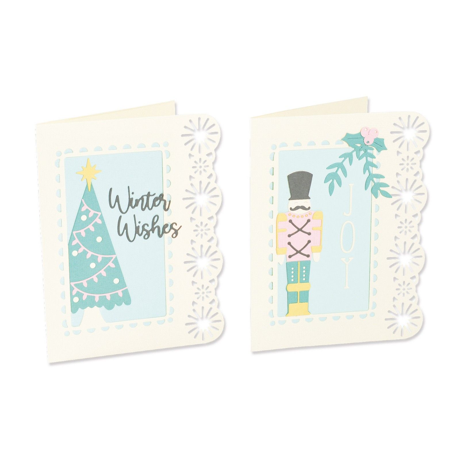 Sizzix • Thinlits Fustella da Taglio Nutcracker Card Base 