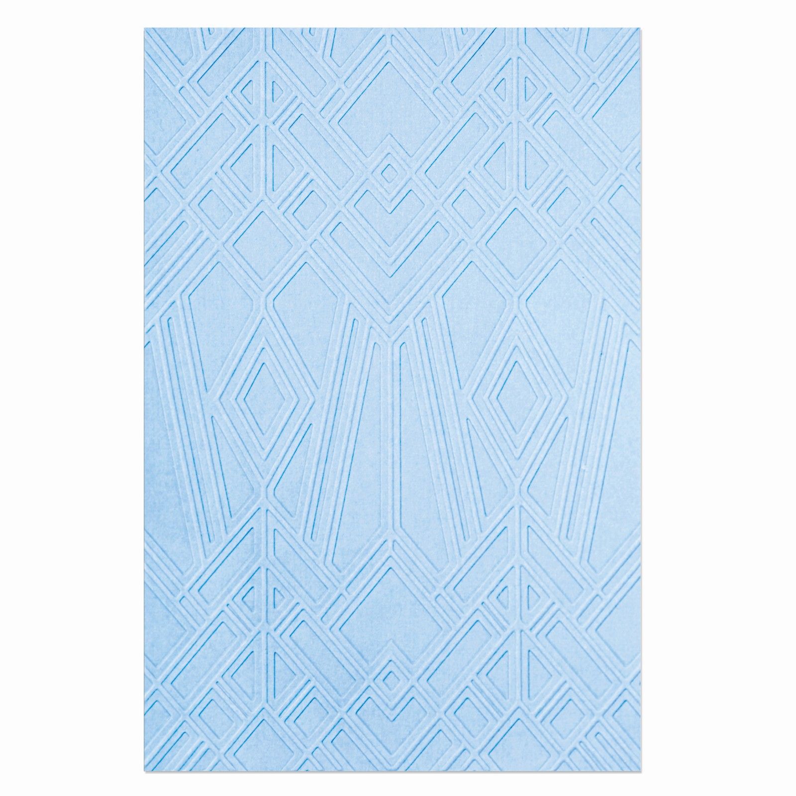 Sizzix • Multi-Level Textured Impressions Embossing Folder Geo Diamonds by Lisa Jones