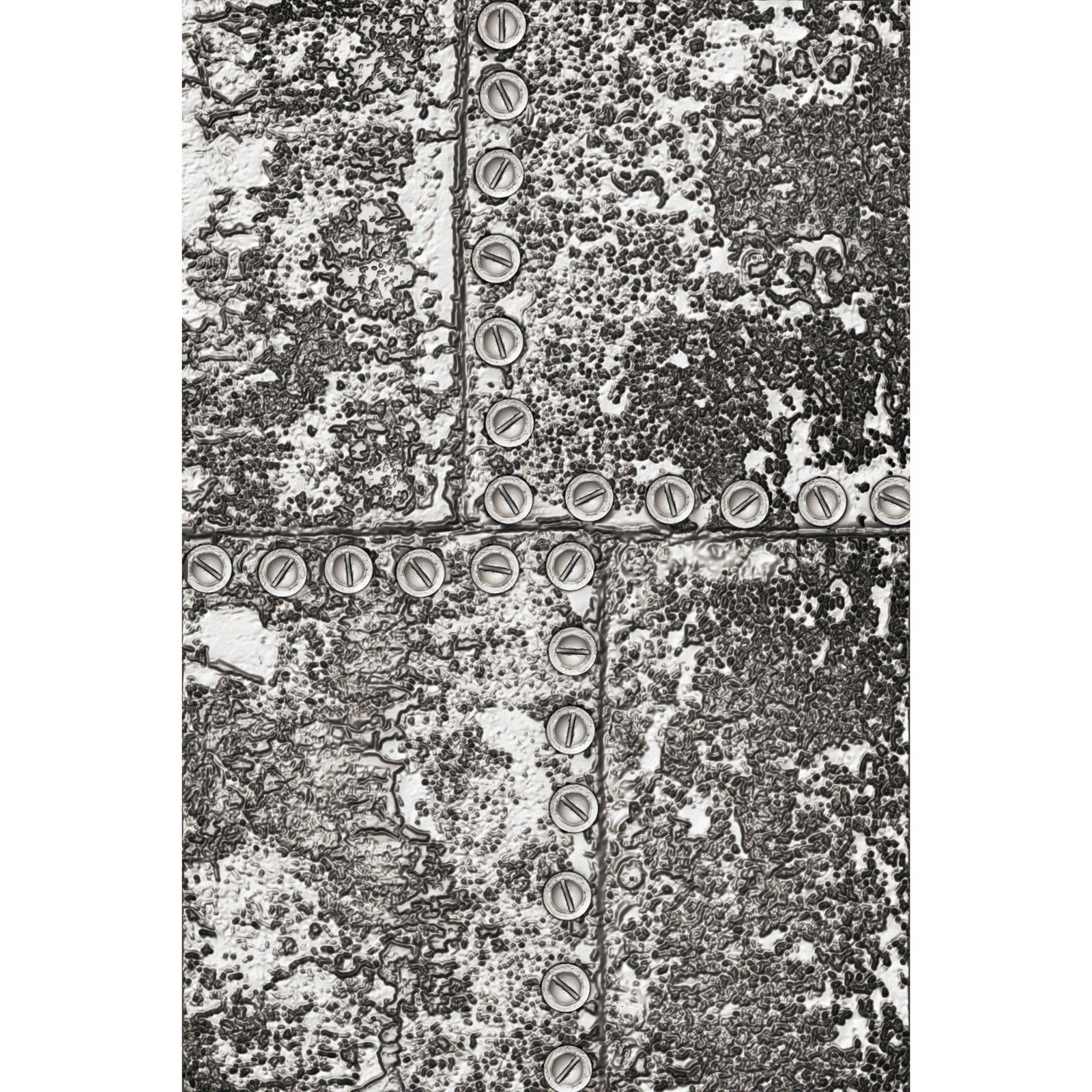 Sizzix • Tim Holtz 3D Texture Fades Embossing Folder Industrious