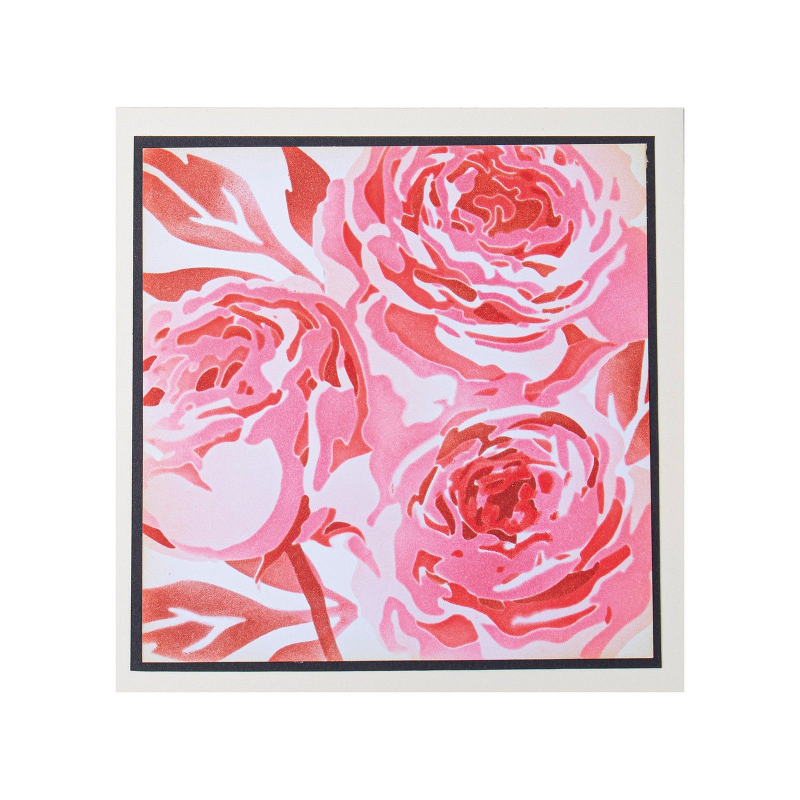 Sizzix • Layered Stencils Layered Peony 4pcs 