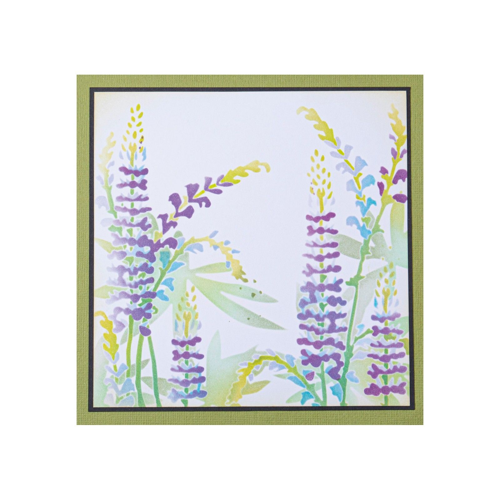 Sizzix • Layered Stencils Layered Wildflowers 4Stück 