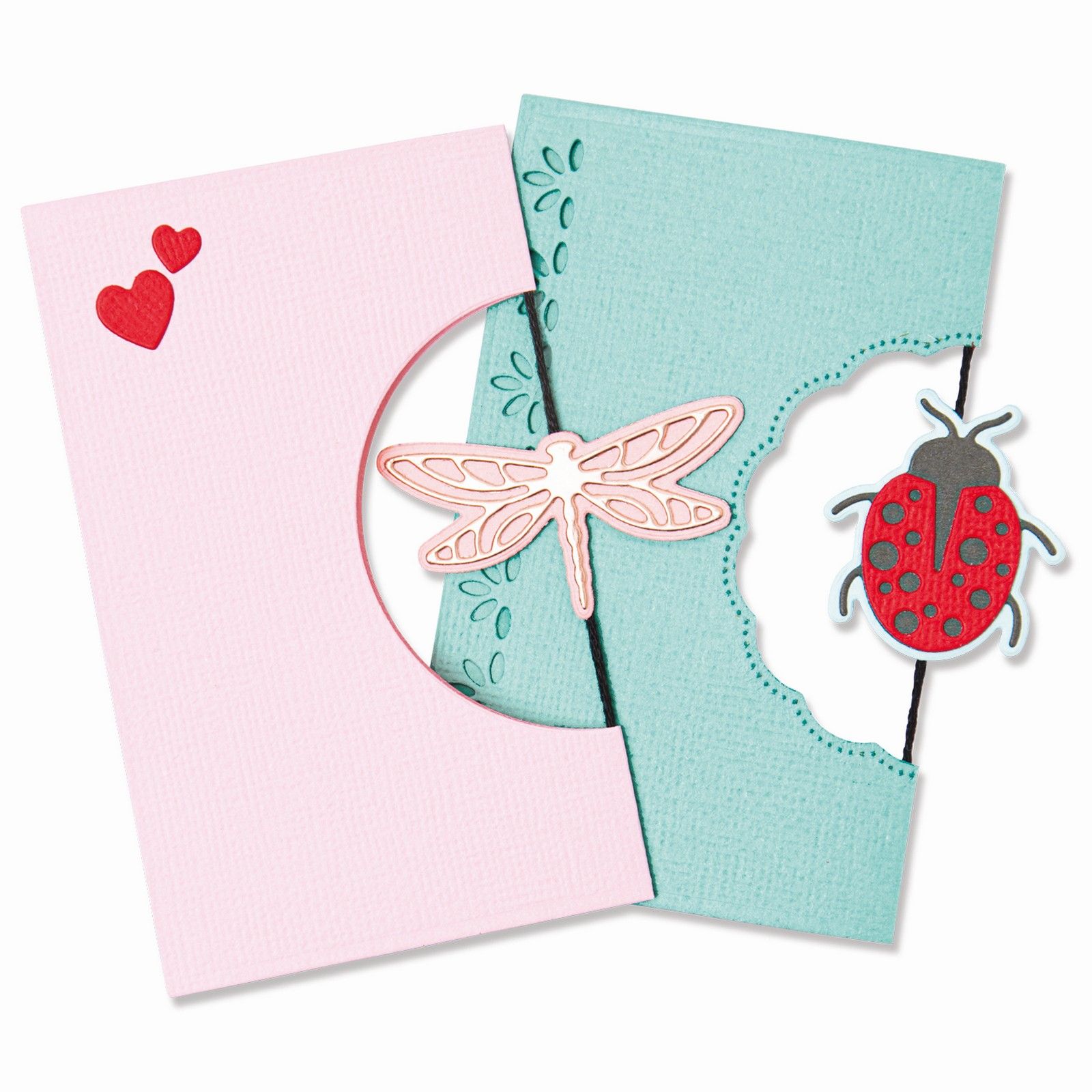Sizzix • Set di Fustelle Thinlits 16 pezzi Summer Spinner Card di Lisa Jones