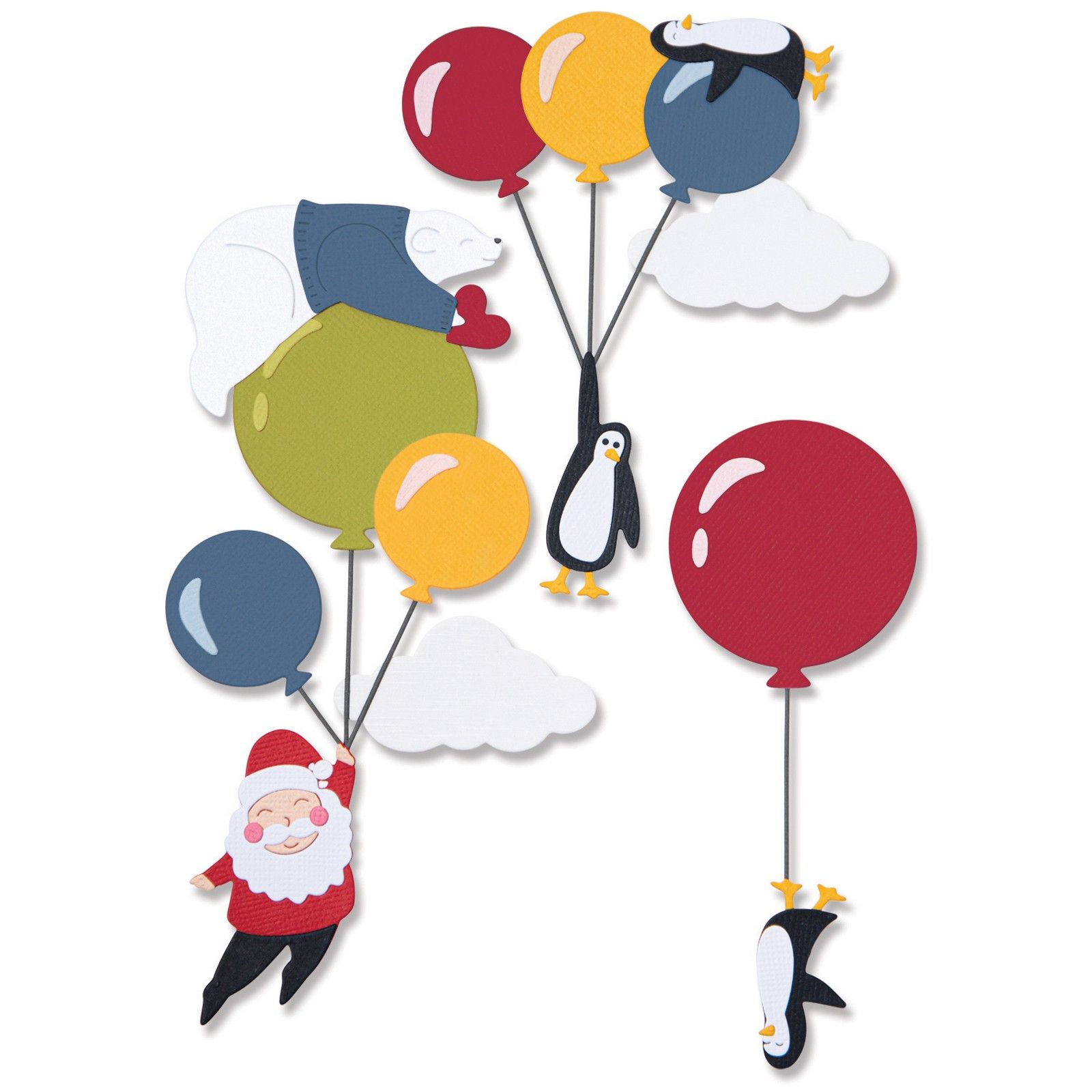 Sizzix • Thinlits Die Set Festive Sky Party