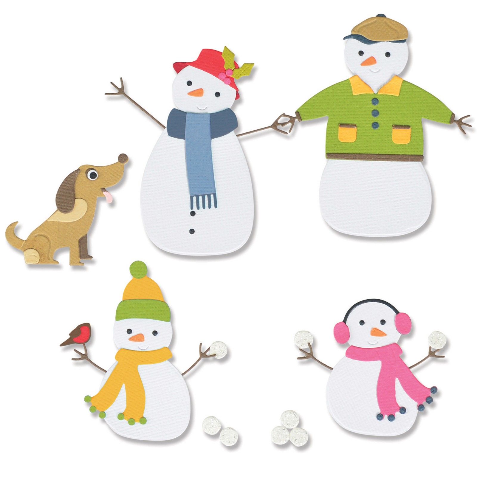 Sizzix • Thinlits Die Set Snow Family 