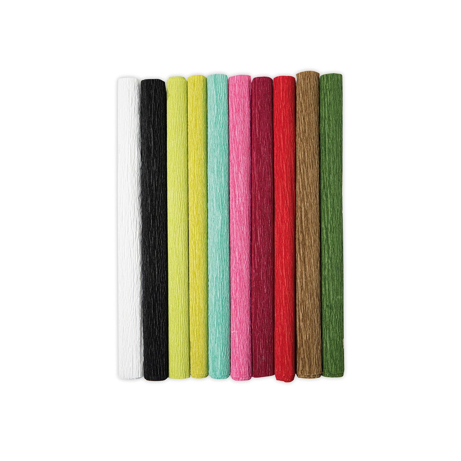 Sizzix • Surfacez Crepe Paper, 12x24" 10 Sheets Festive