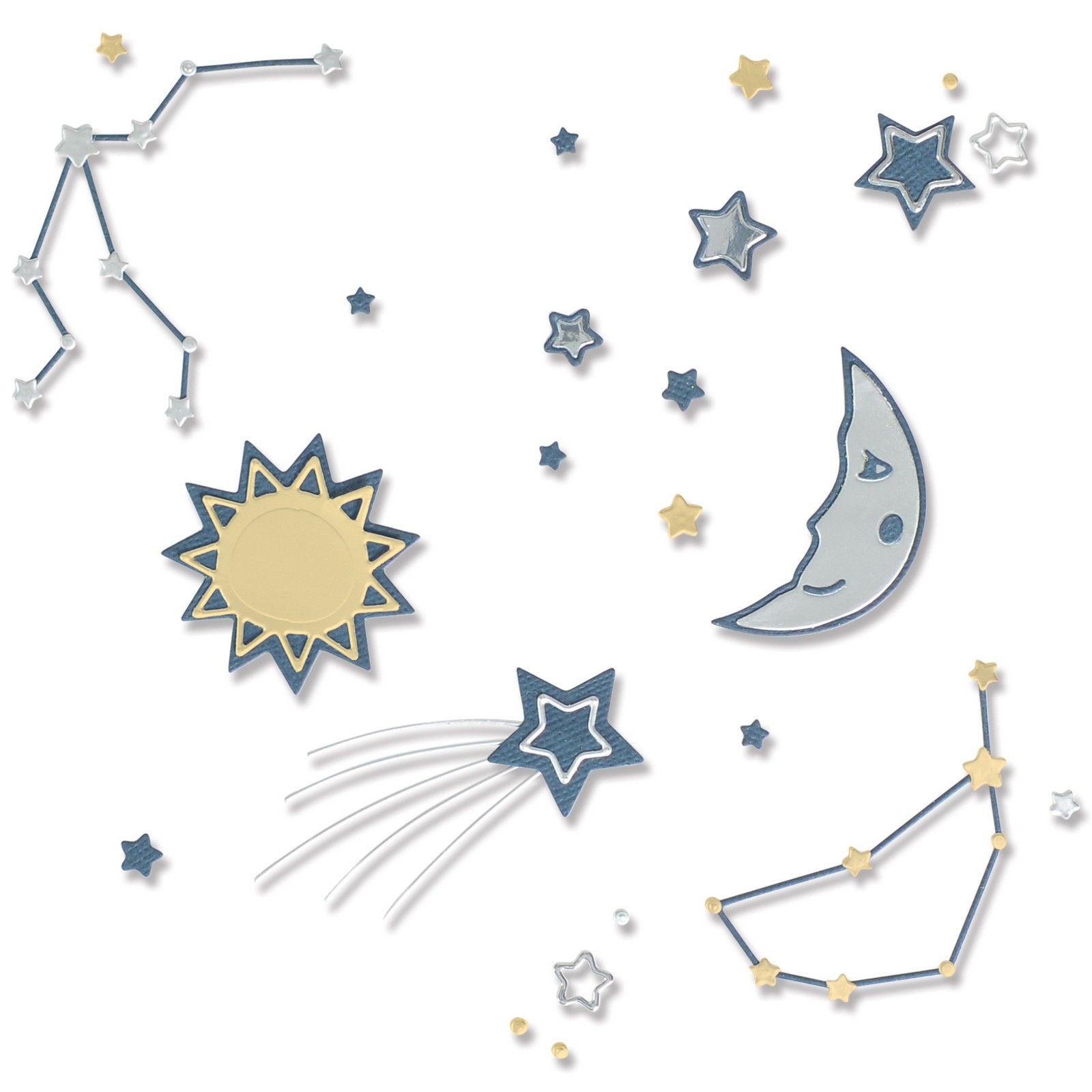 Sizzix • Thinlits Die Set Night Light 
