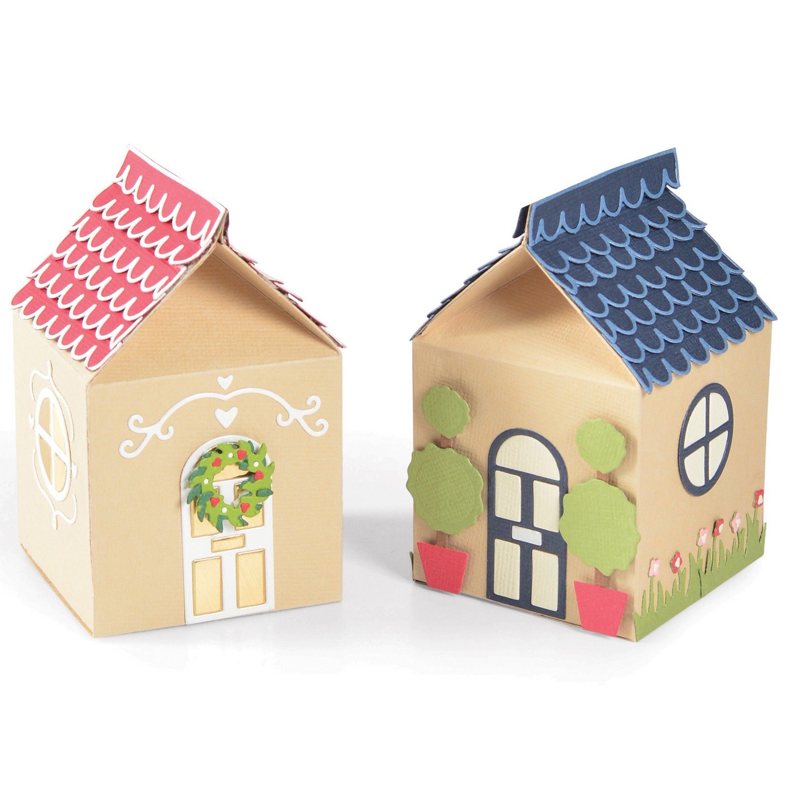 Sizzix • Thinlits Die Set Seasonal House Gift Box