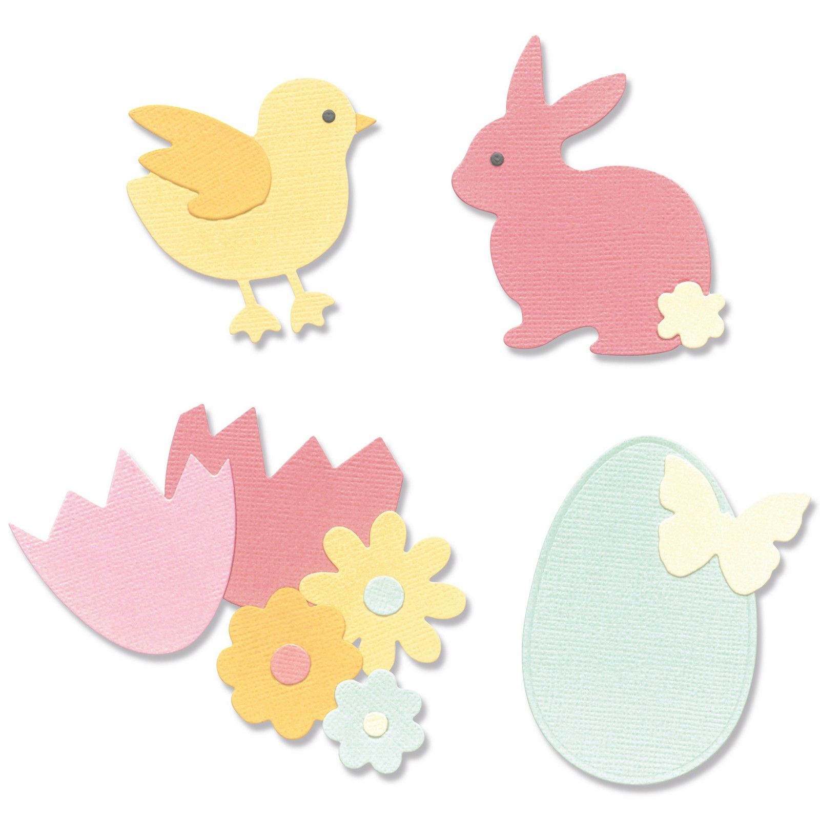 Sizzix • Thinlits Die Set Basic Easter Shapes 11piezas