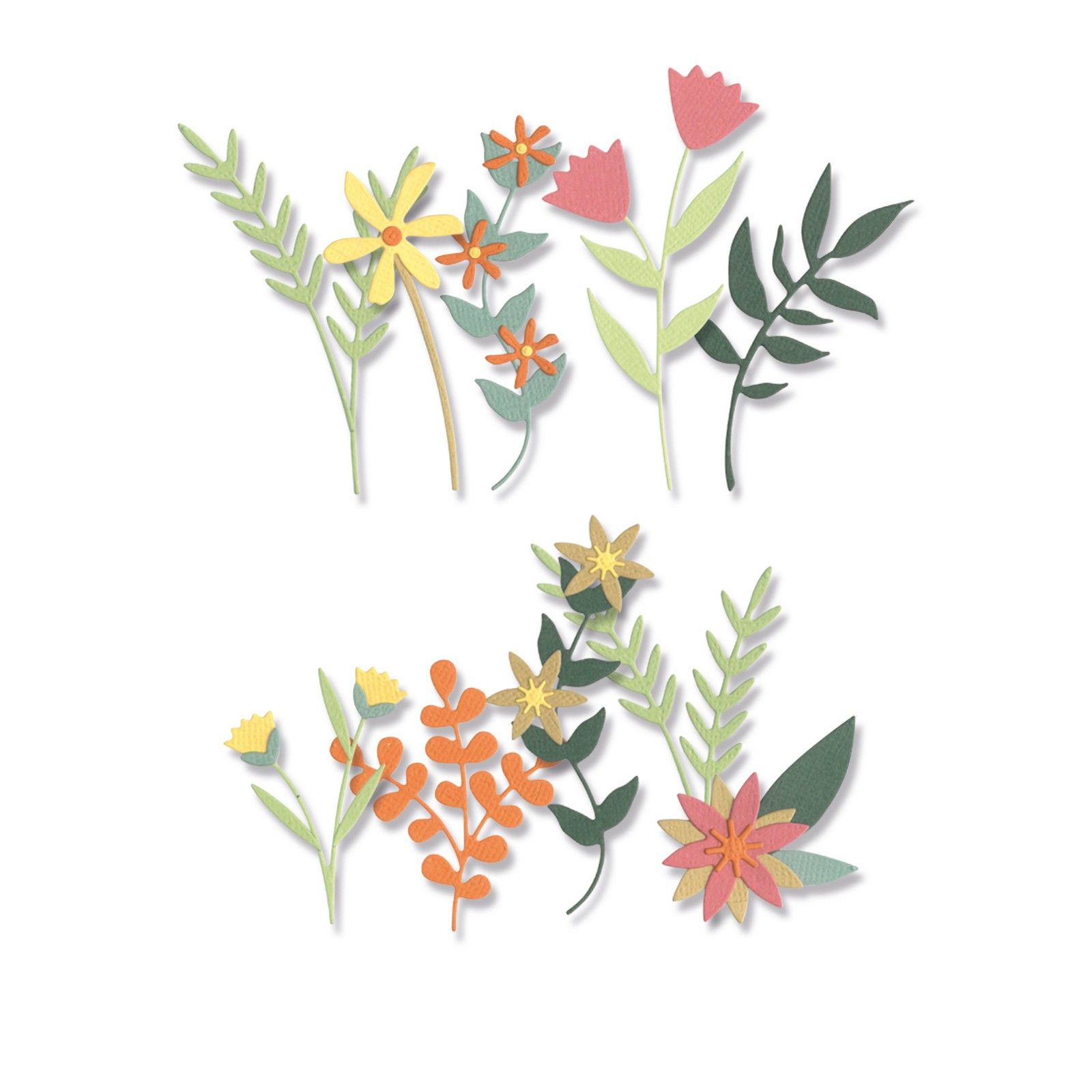 Sizzix • Thinlits Die Set Boho Bouquet 16stuks