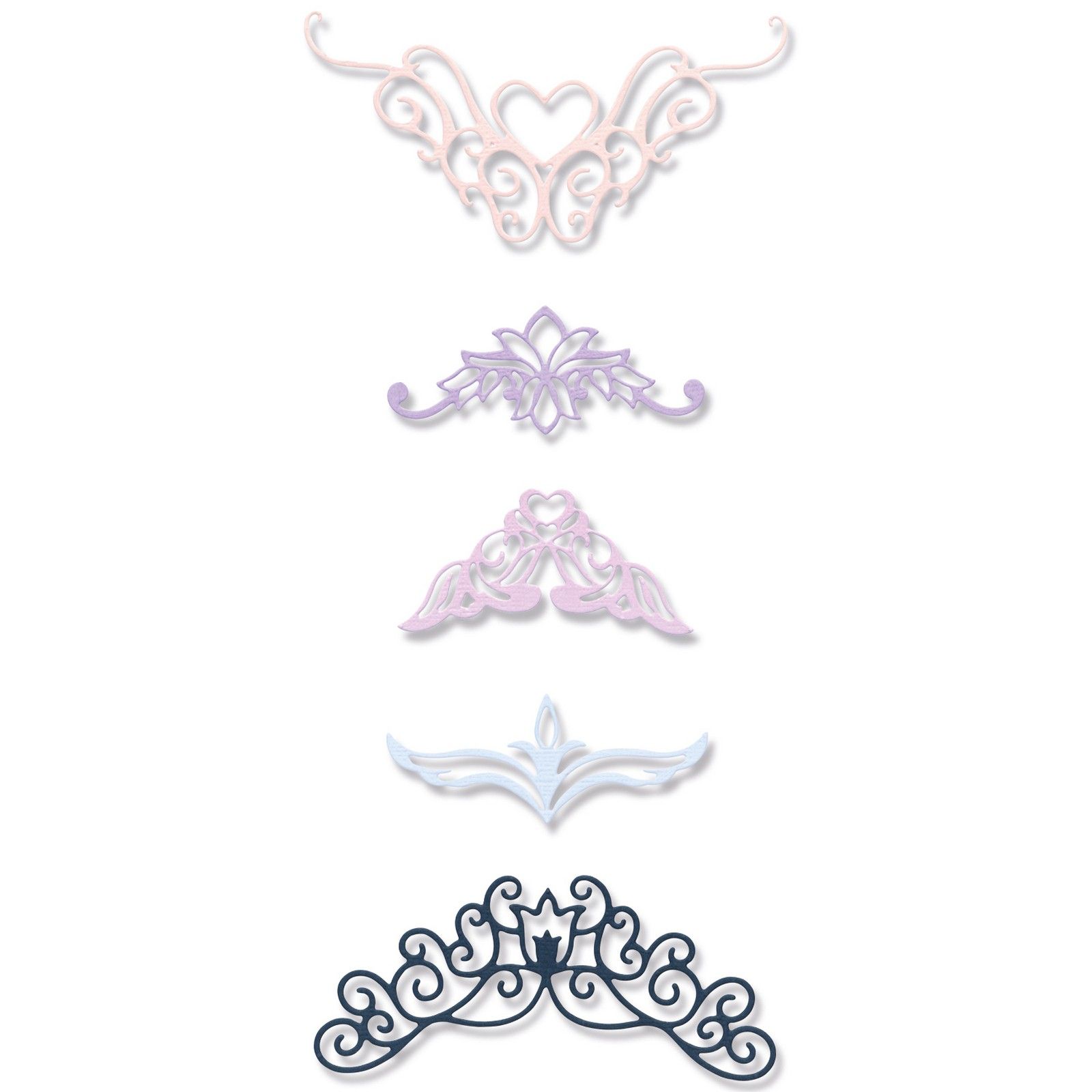 Sizzix • Thinlits Die Set Fanciful Corners 5piezas