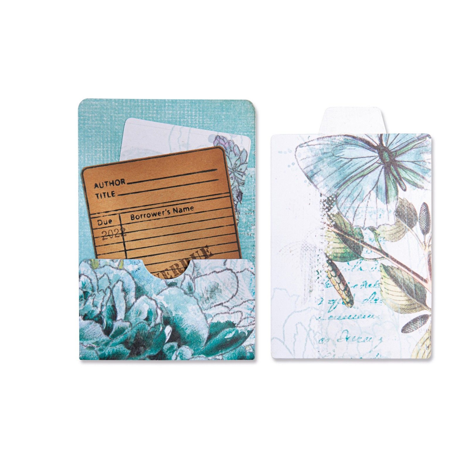 Sizzix • Thinlits Die Set Library Pocket ATC Card & Tabs 5pièces