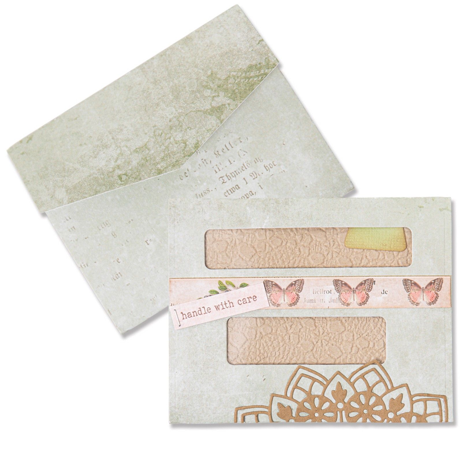 Sizzix • Thinlits Die Set Journaling Card & Windows by Eileen Hull