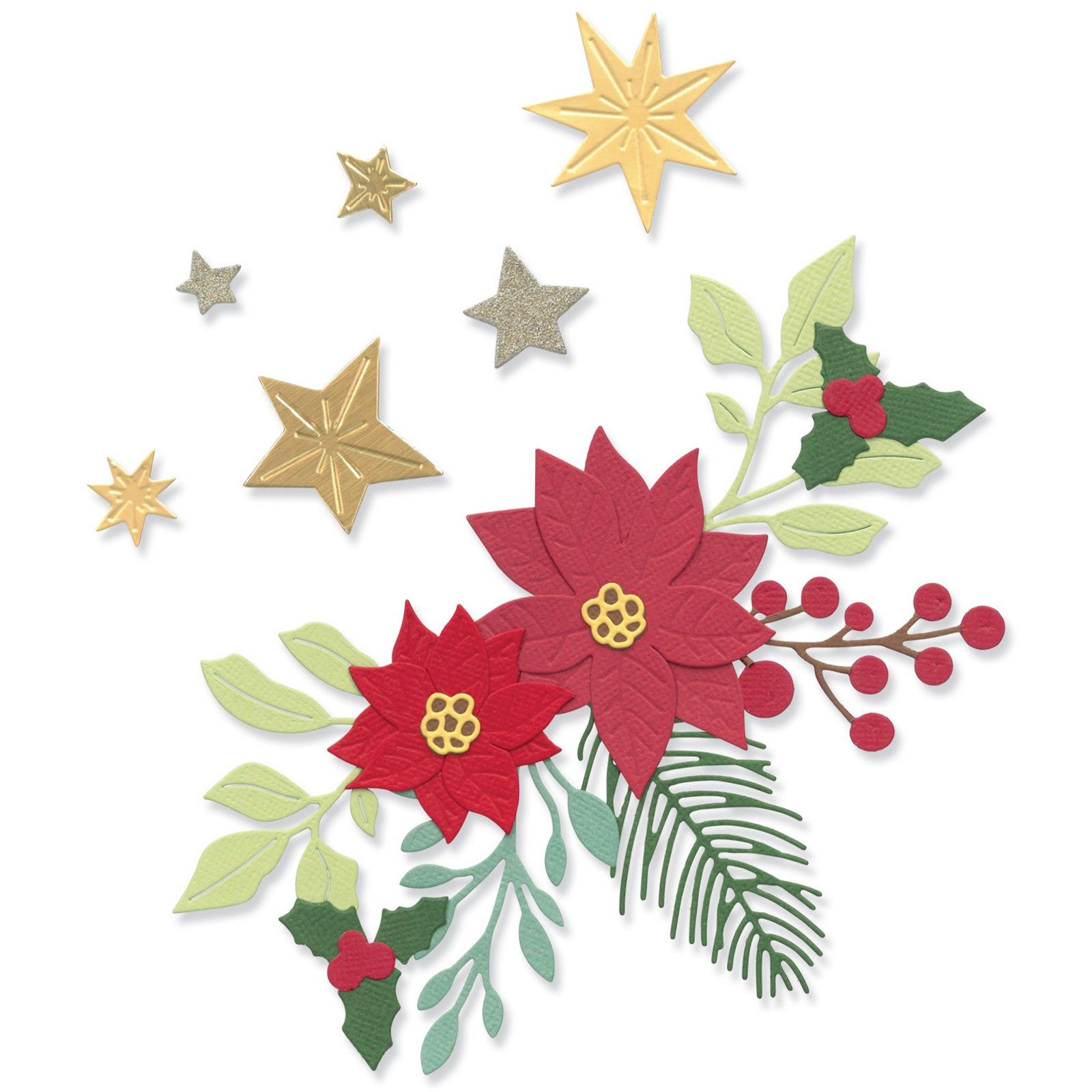 Sizzix • Thinlits Die Set Festive Foliage 