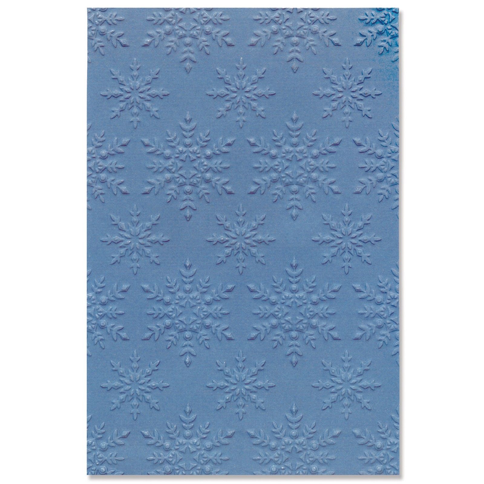 Sizzix • Multi-Level Textured Impressions Cartella per Goffratura Snowflake Sparkle