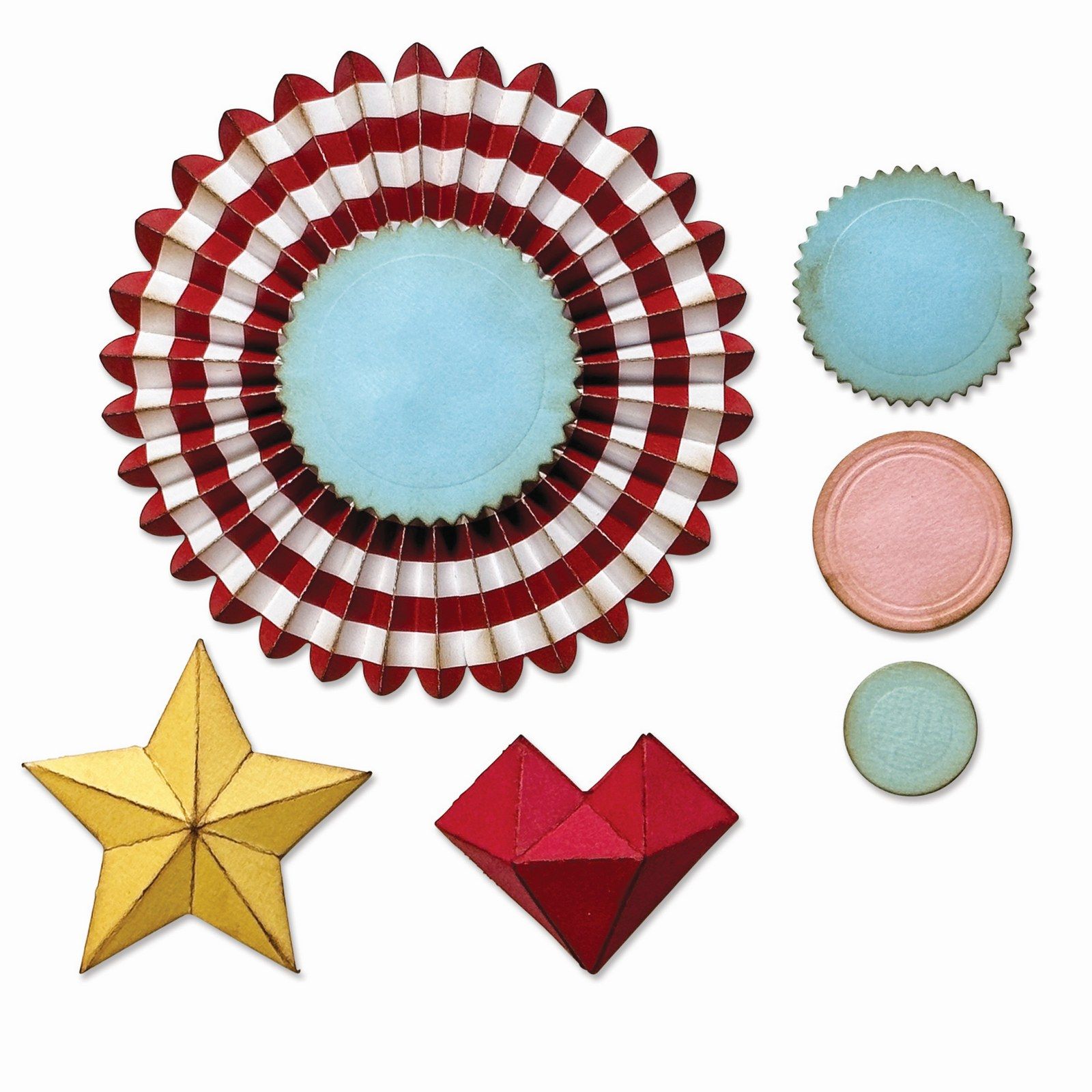 Sizzix • Tim Holtz Thinlits Die Set Vault Rosettes