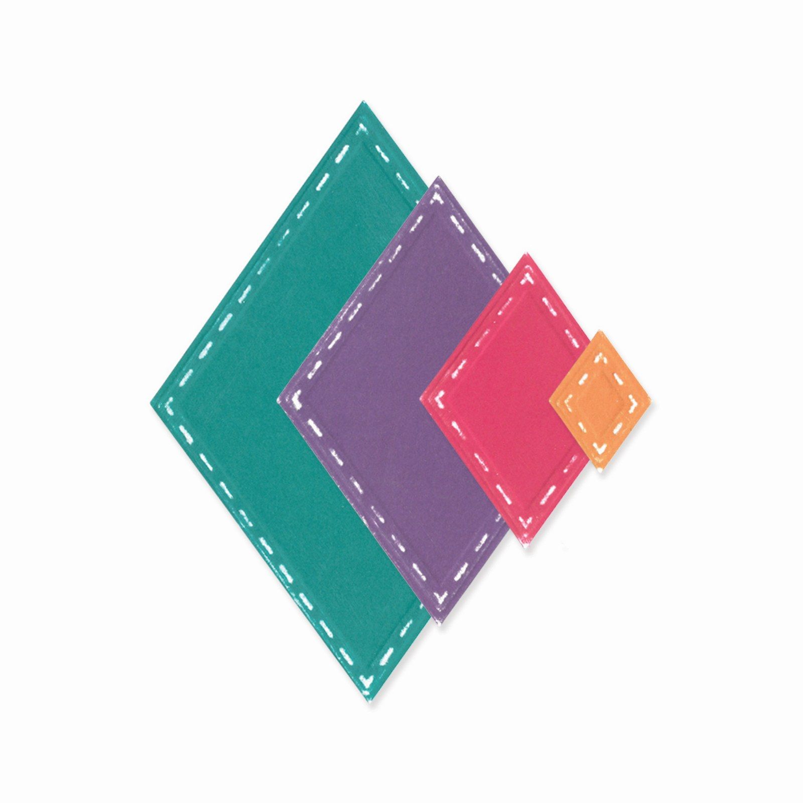 Sizzix • Framelits Die Set Fanciful Katy Deco Diamonds 13pcs