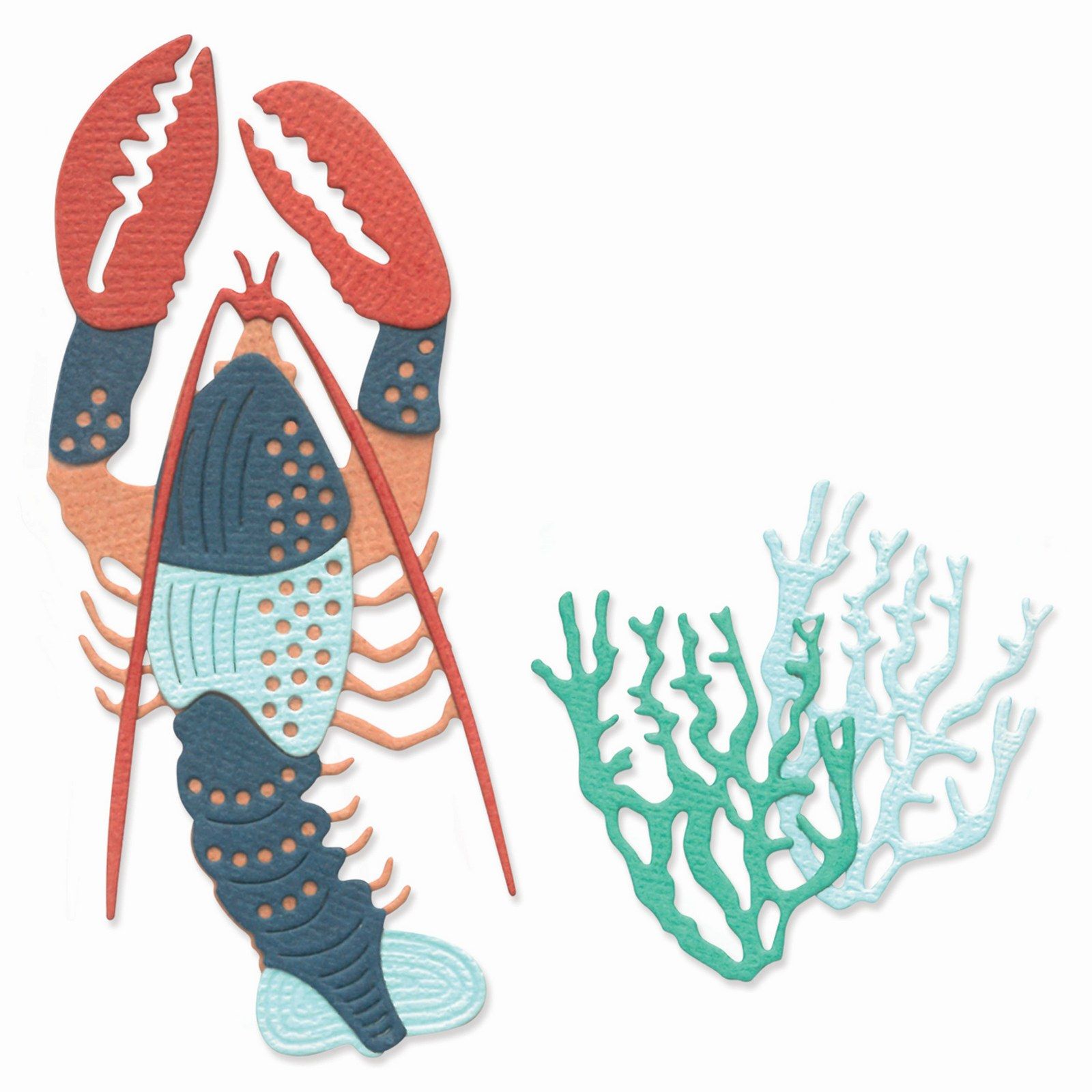 Sizzix • Thinlits Die Set Ocean Critters 10pcs